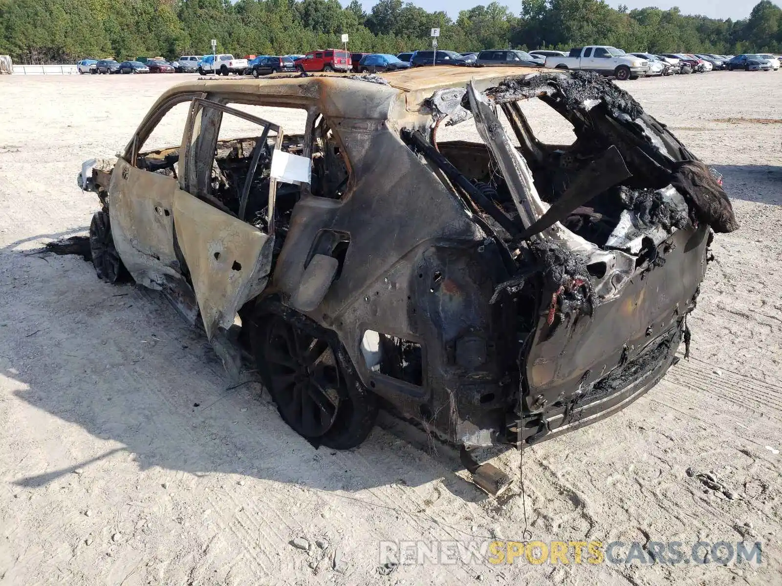 3 Photograph of a damaged car 2T3A1RFV1LW105204 TOYOTA RAV4 2020