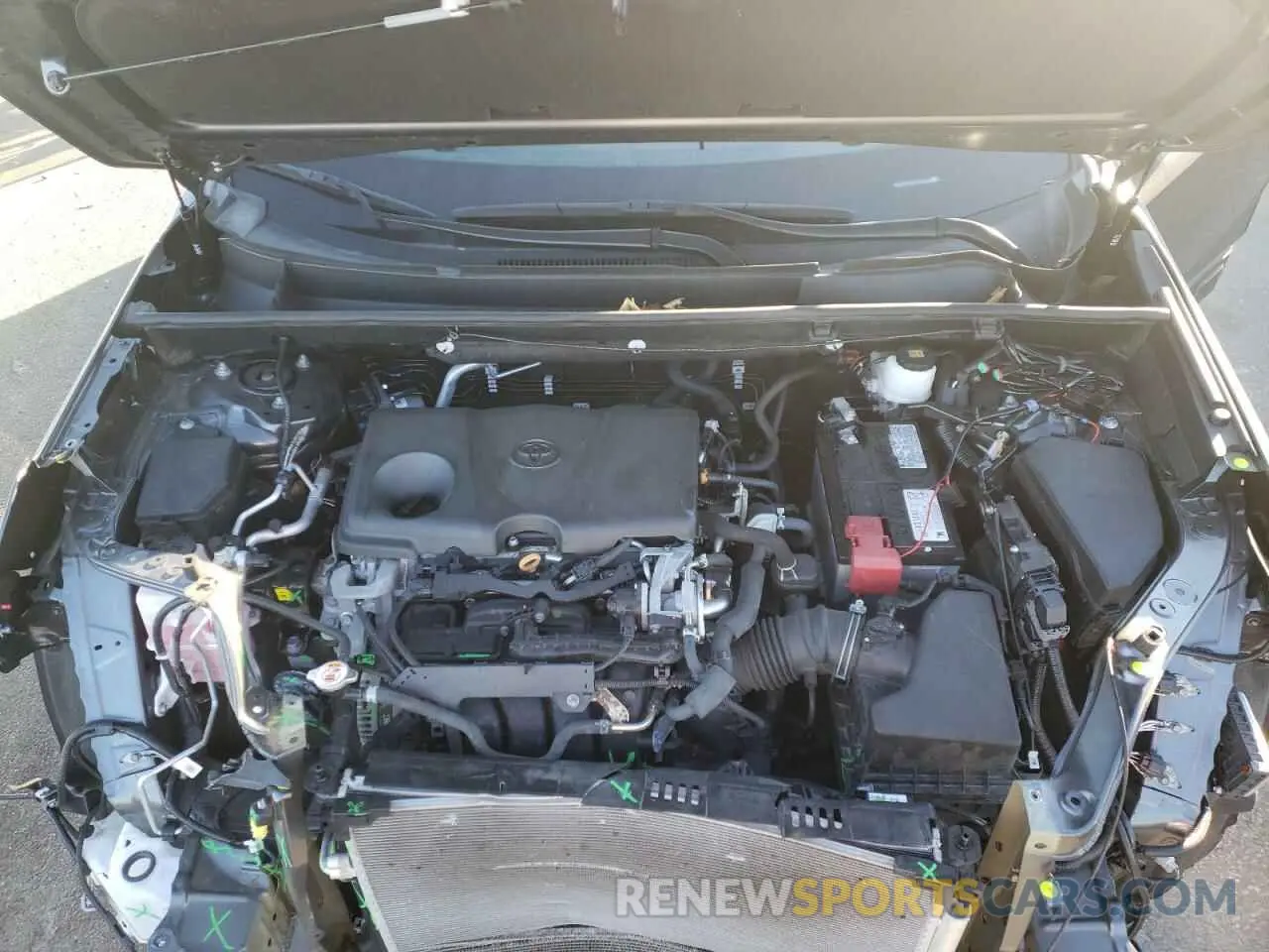 12 Photograph of a damaged car 2T3A1RFV4LC124671 TOYOTA RAV4 2020