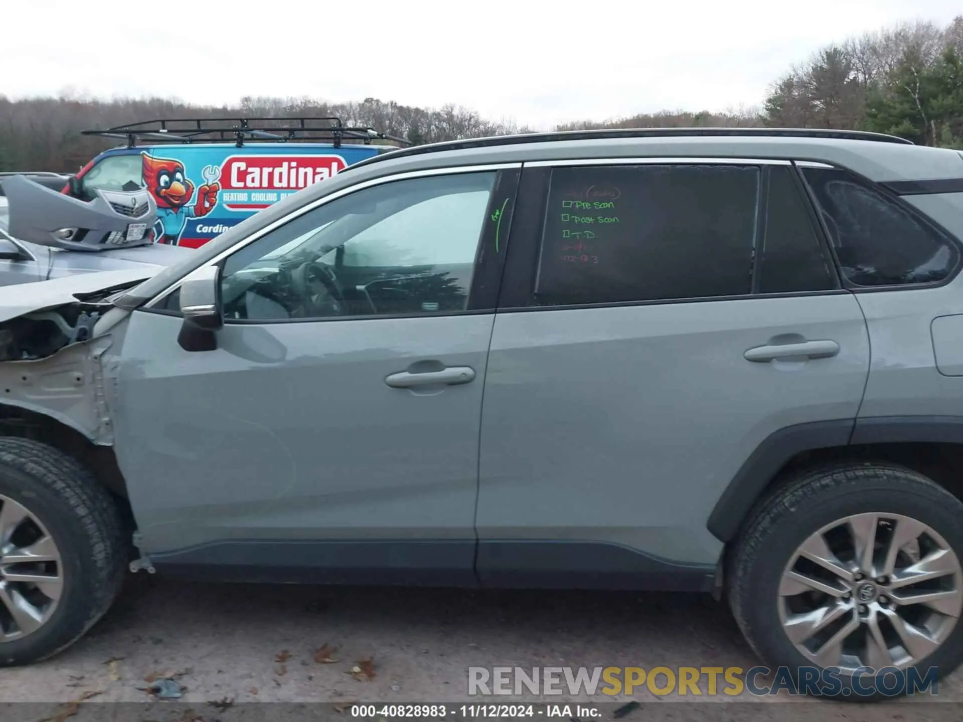 14 Photograph of a damaged car 2T3A1RFV5LC068854 TOYOTA RAV4 2020