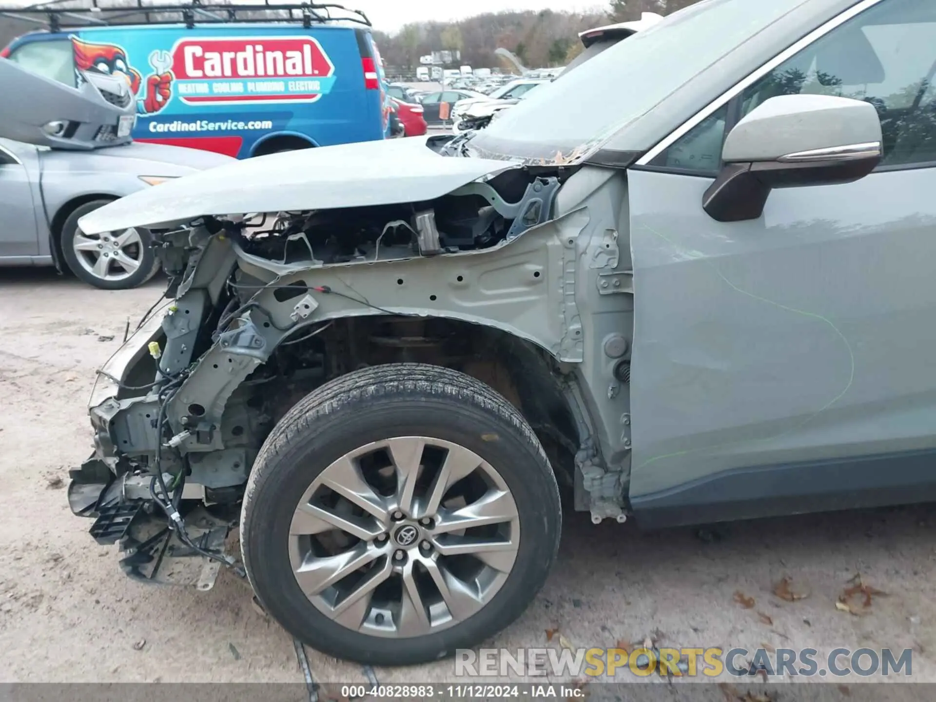 17 Photograph of a damaged car 2T3A1RFV5LC068854 TOYOTA RAV4 2020