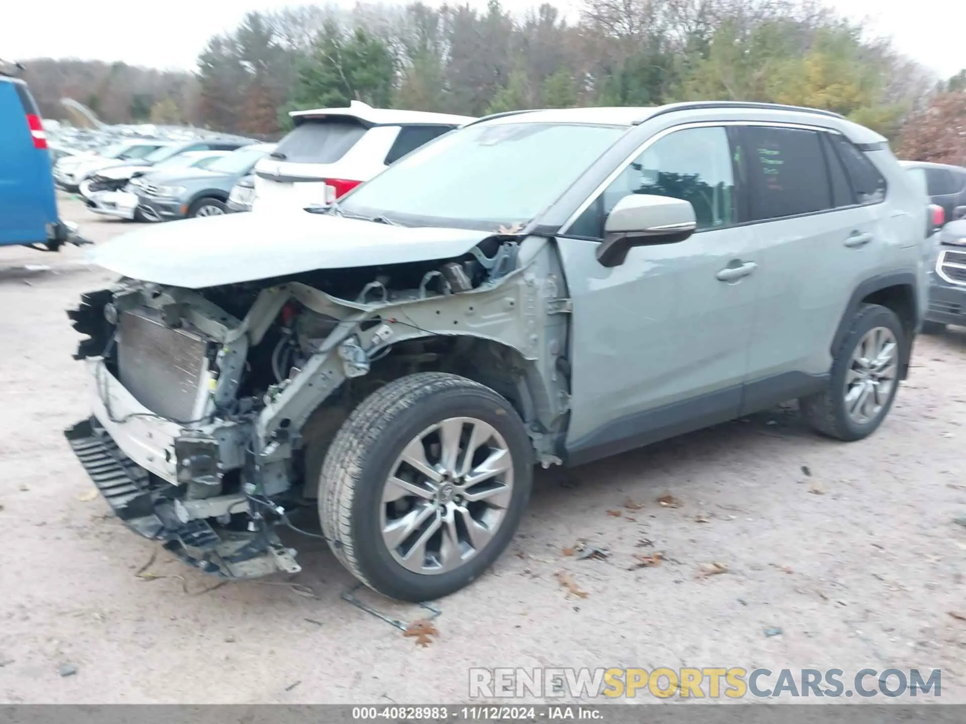 2 Photograph of a damaged car 2T3A1RFV5LC068854 TOYOTA RAV4 2020