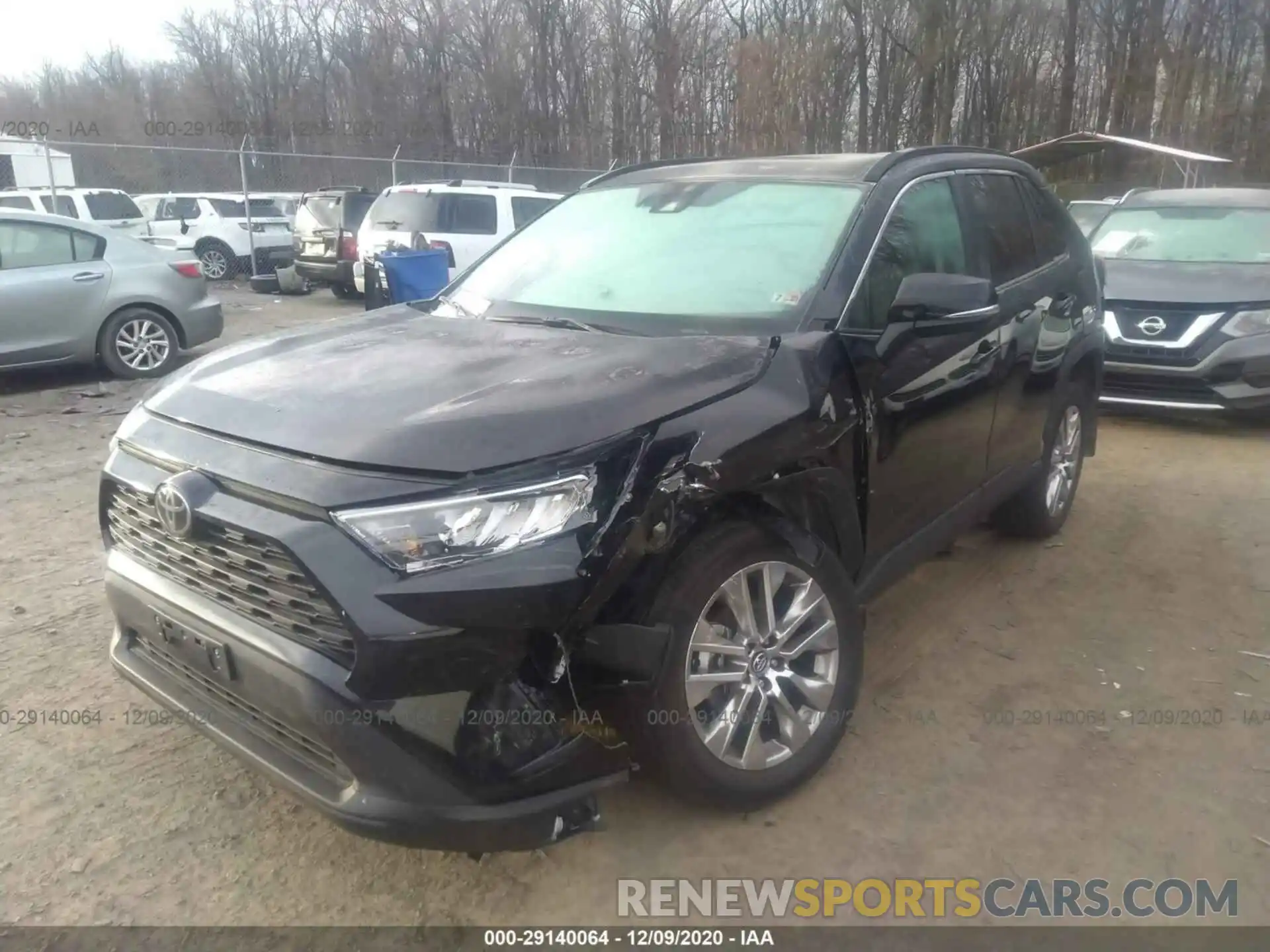 6 Photograph of a damaged car 2T3A1RFV5LW121471 TOYOTA RAV4 2020