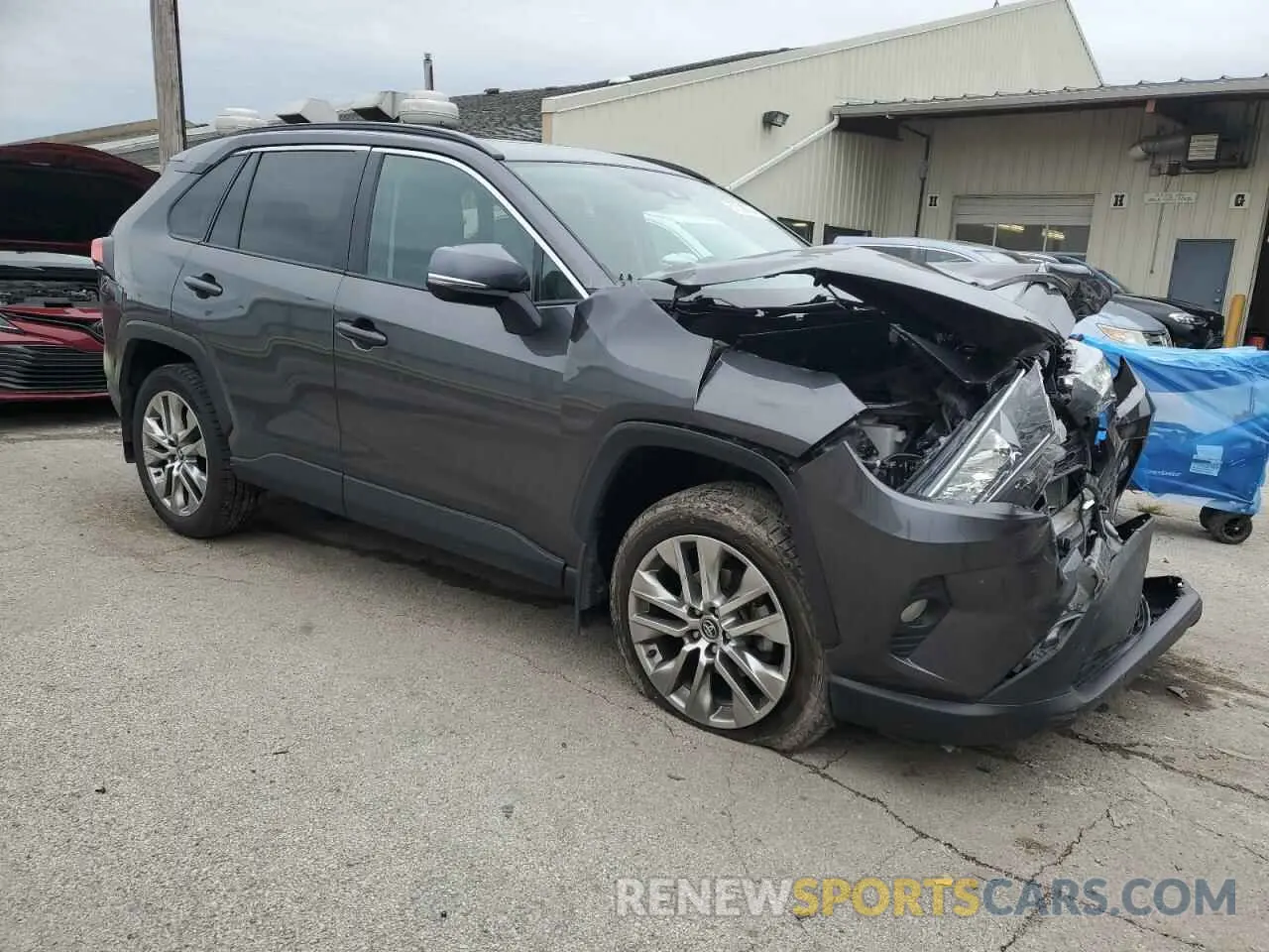4 Photograph of a damaged car 2T3A1RFV6LC065297 TOYOTA RAV4 2020