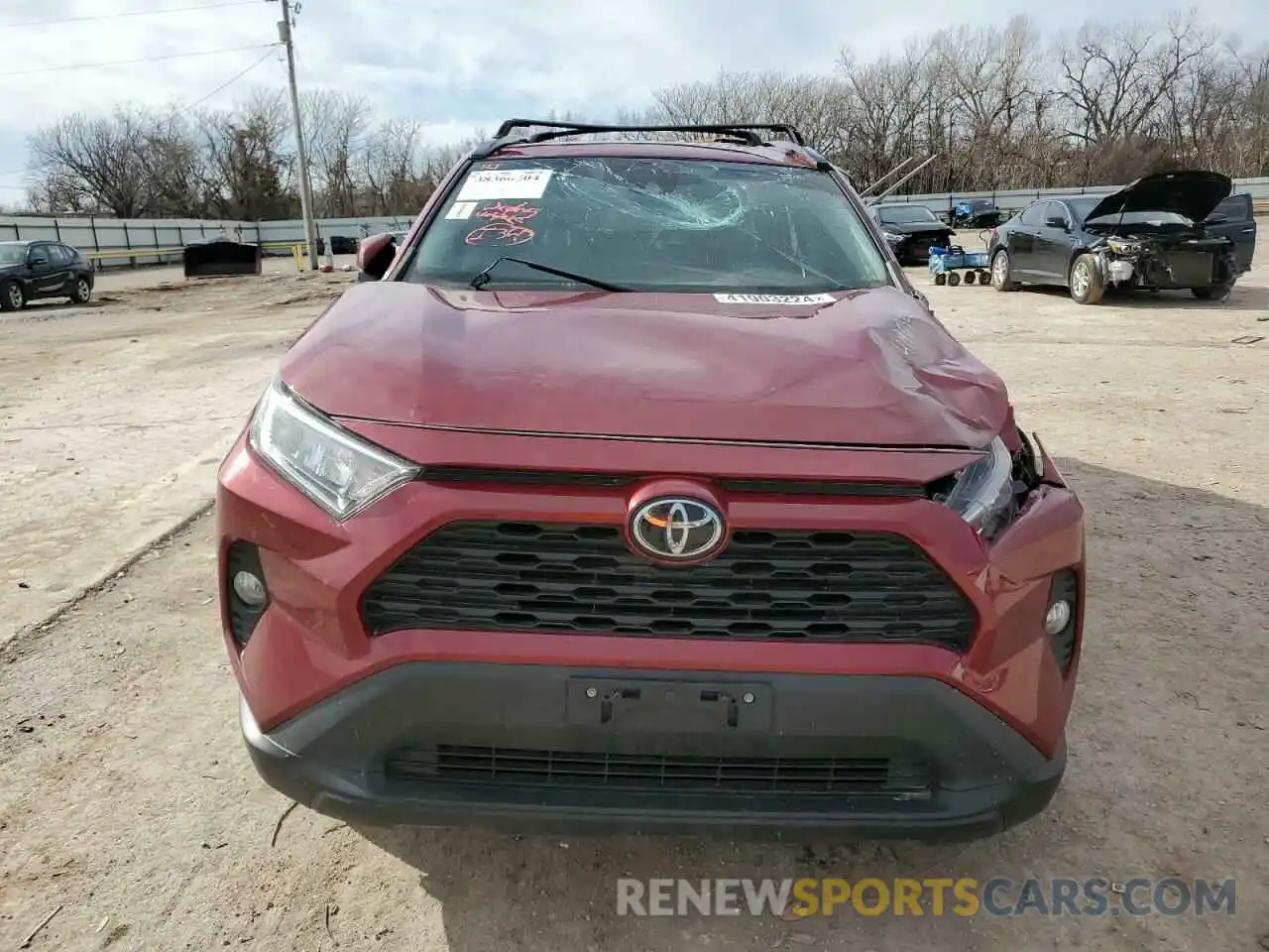 5 Photograph of a damaged car 2T3A1RFV7LC076521 TOYOTA RAV4 2020