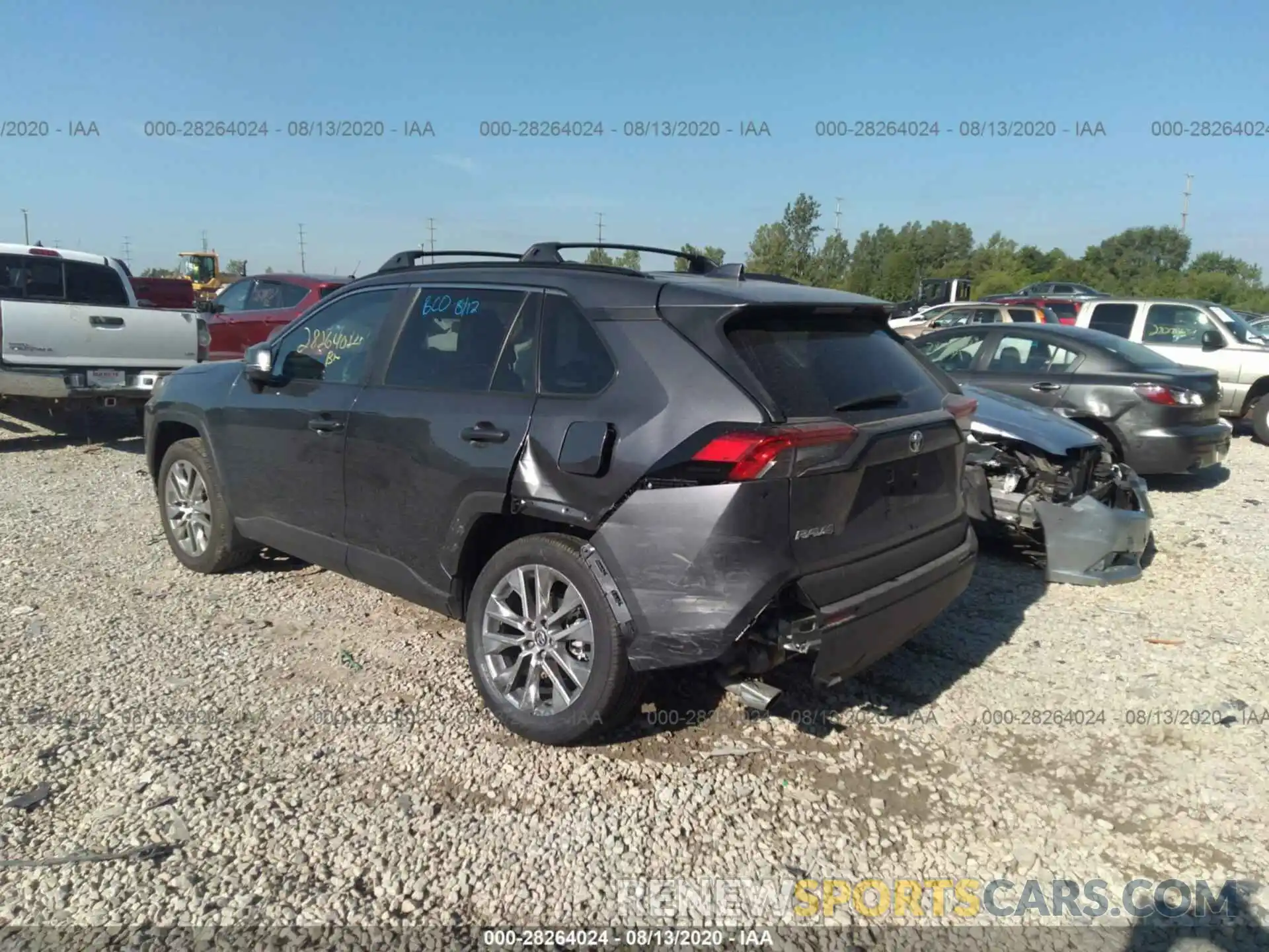 3 Photograph of a damaged car 2T3A1RFV7LC103510 TOYOTA RAV4 2020