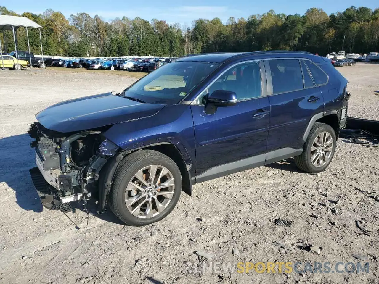 1 Photograph of a damaged car 2T3A1RFV7LC129119 TOYOTA RAV4 2020