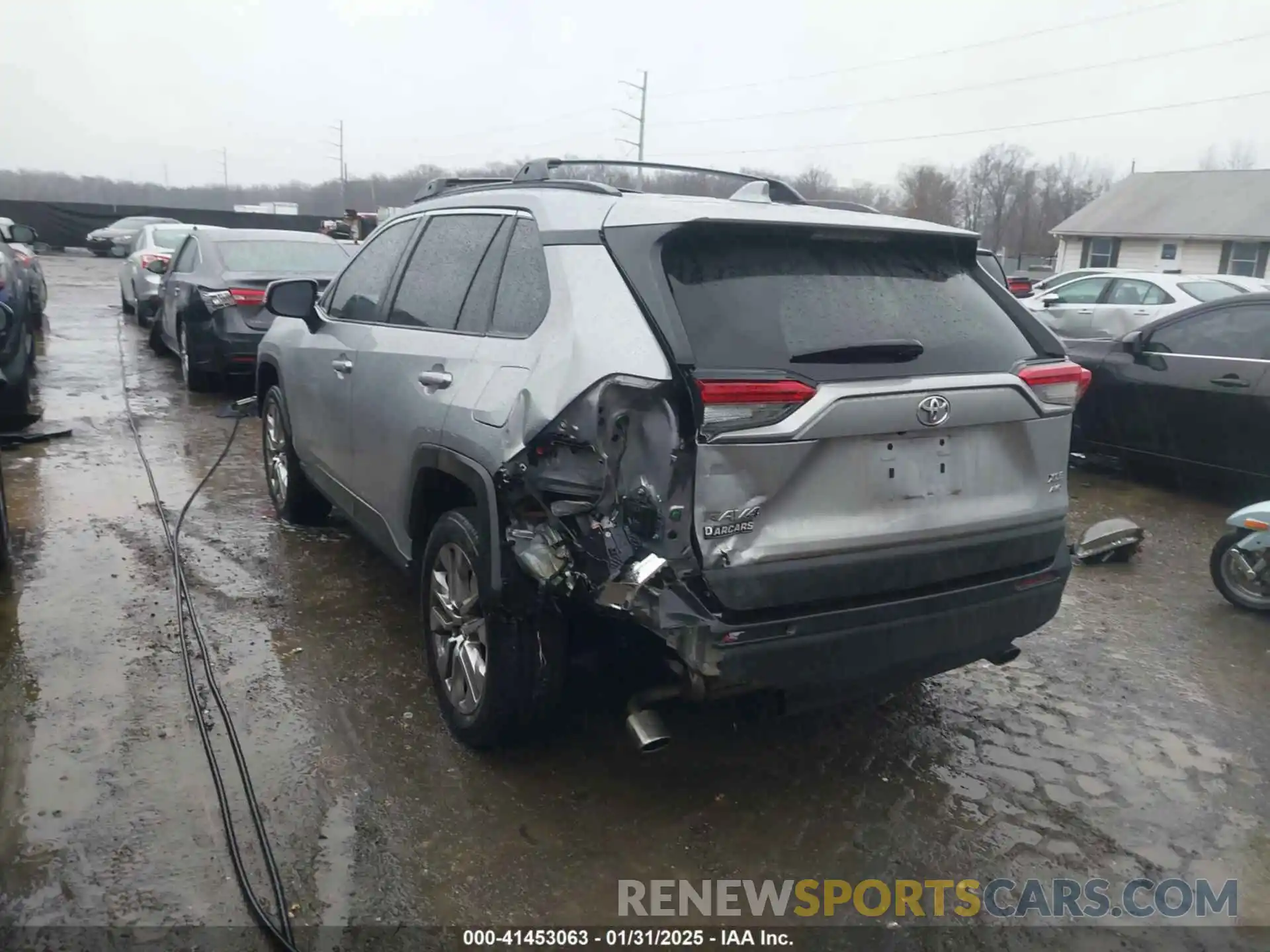 6 Photograph of a damaged car 2T3A1RFV8LC125693 TOYOTA RAV4 2020