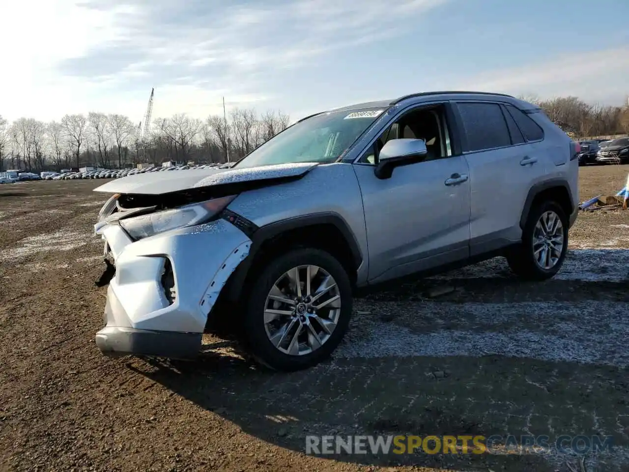 1 Photograph of a damaged car 2T3A1RFV8LW102297 TOYOTA RAV4 2020