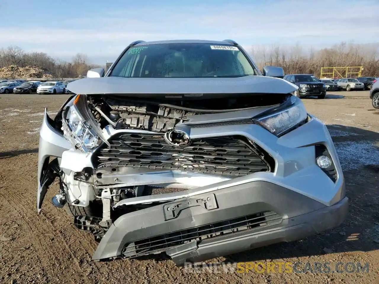 5 Photograph of a damaged car 2T3A1RFV8LW102297 TOYOTA RAV4 2020