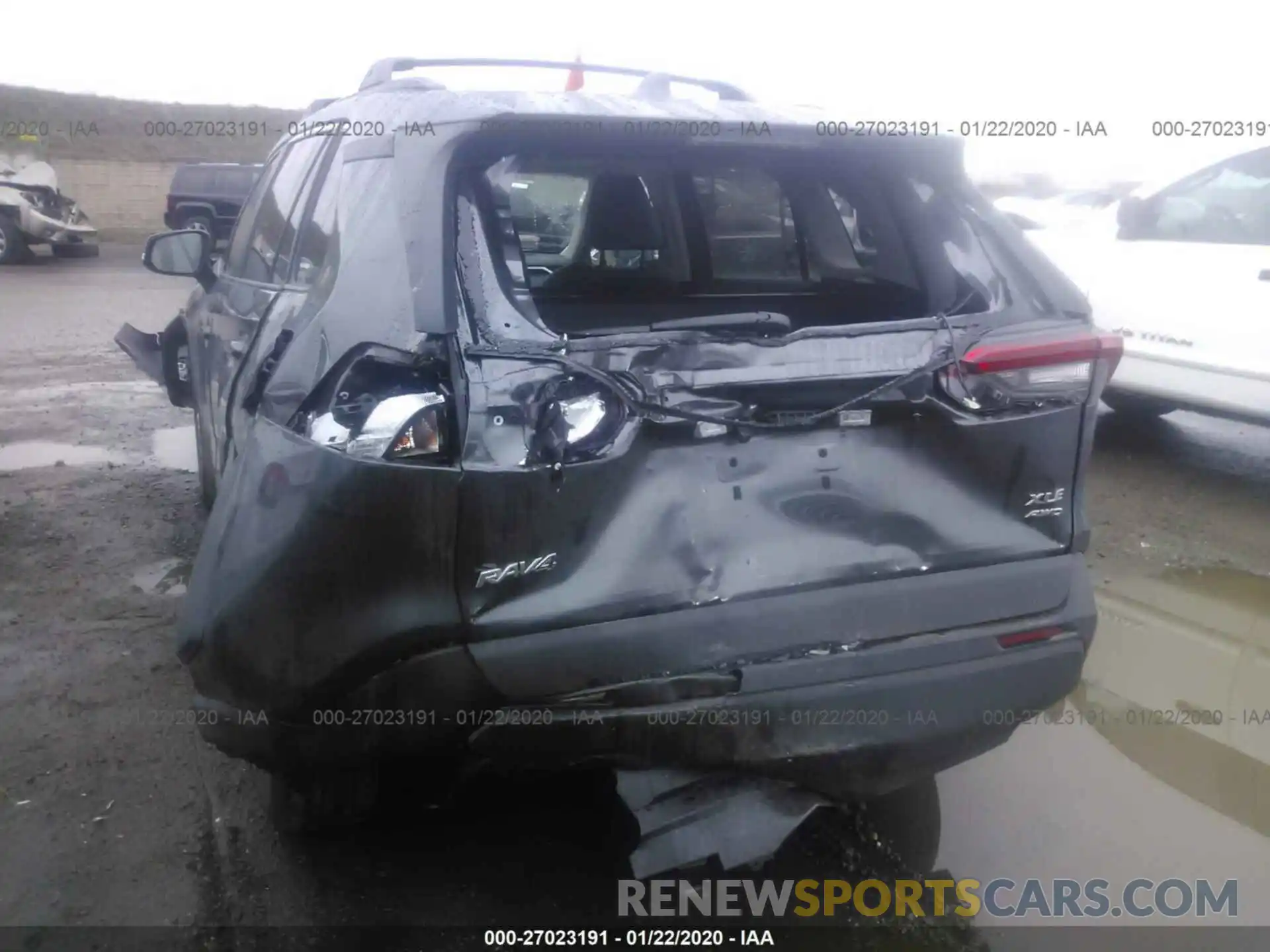 6 Photograph of a damaged car 2T3A1RFV9LC064645 TOYOTA RAV4 2020