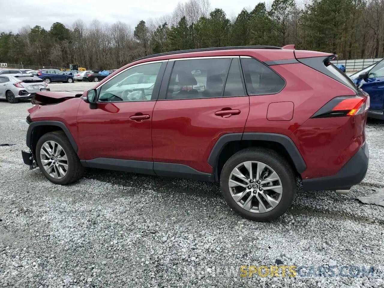 2 Photograph of a damaged car 2T3A1RFV9LC068890 TOYOTA RAV4 2020