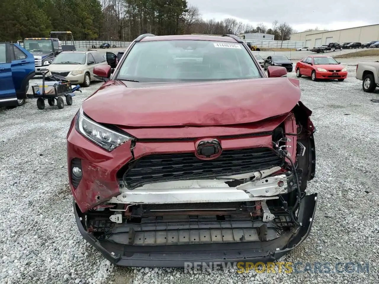 5 Photograph of a damaged car 2T3A1RFV9LC068890 TOYOTA RAV4 2020