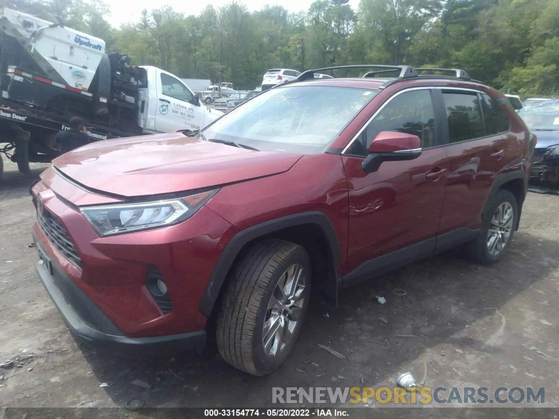 2 Photograph of a damaged car 2T3A1RFV9LC088315 TOYOTA RAV4 2020