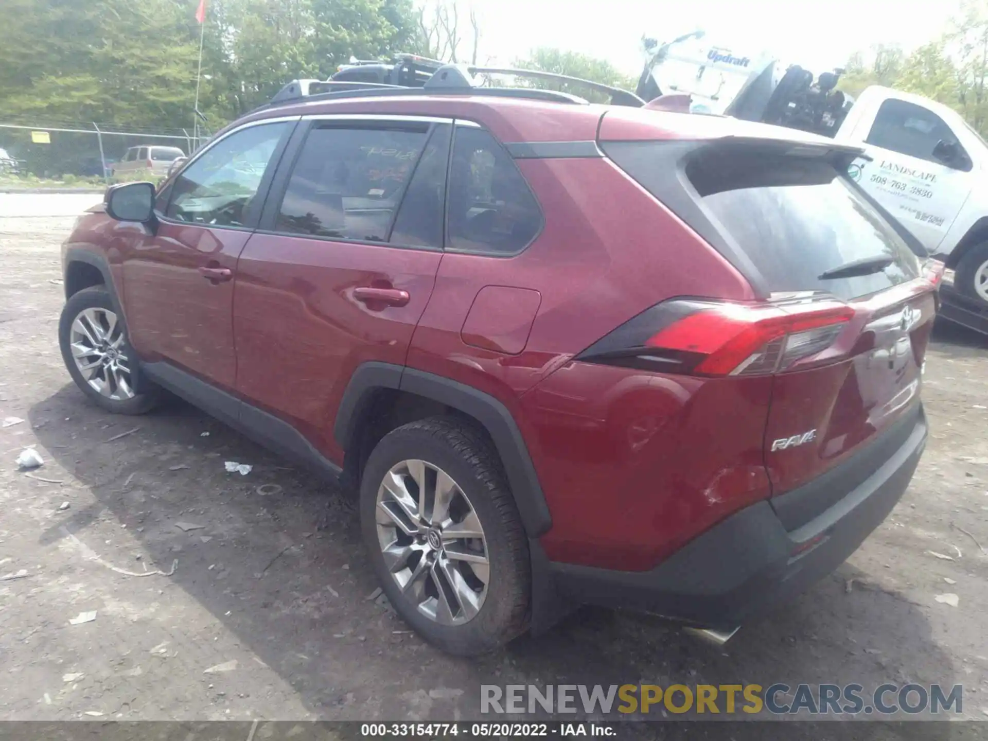 3 Photograph of a damaged car 2T3A1RFV9LC088315 TOYOTA RAV4 2020