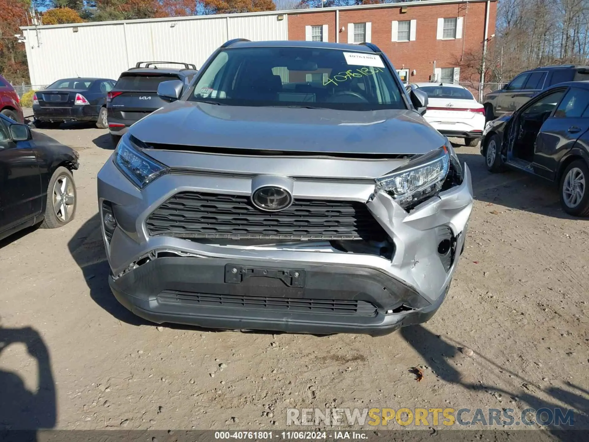 6 Photograph of a damaged car 2T3A1RFV9LC130305 TOYOTA RAV4 2020