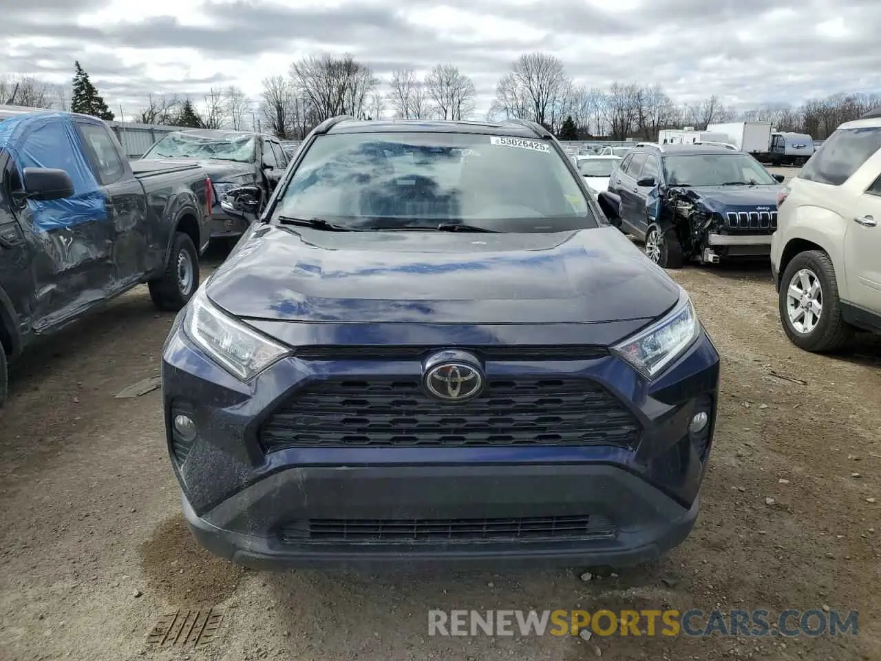 5 Photograph of a damaged car 2T3A1RFVXLC135321 TOYOTA RAV4 2020