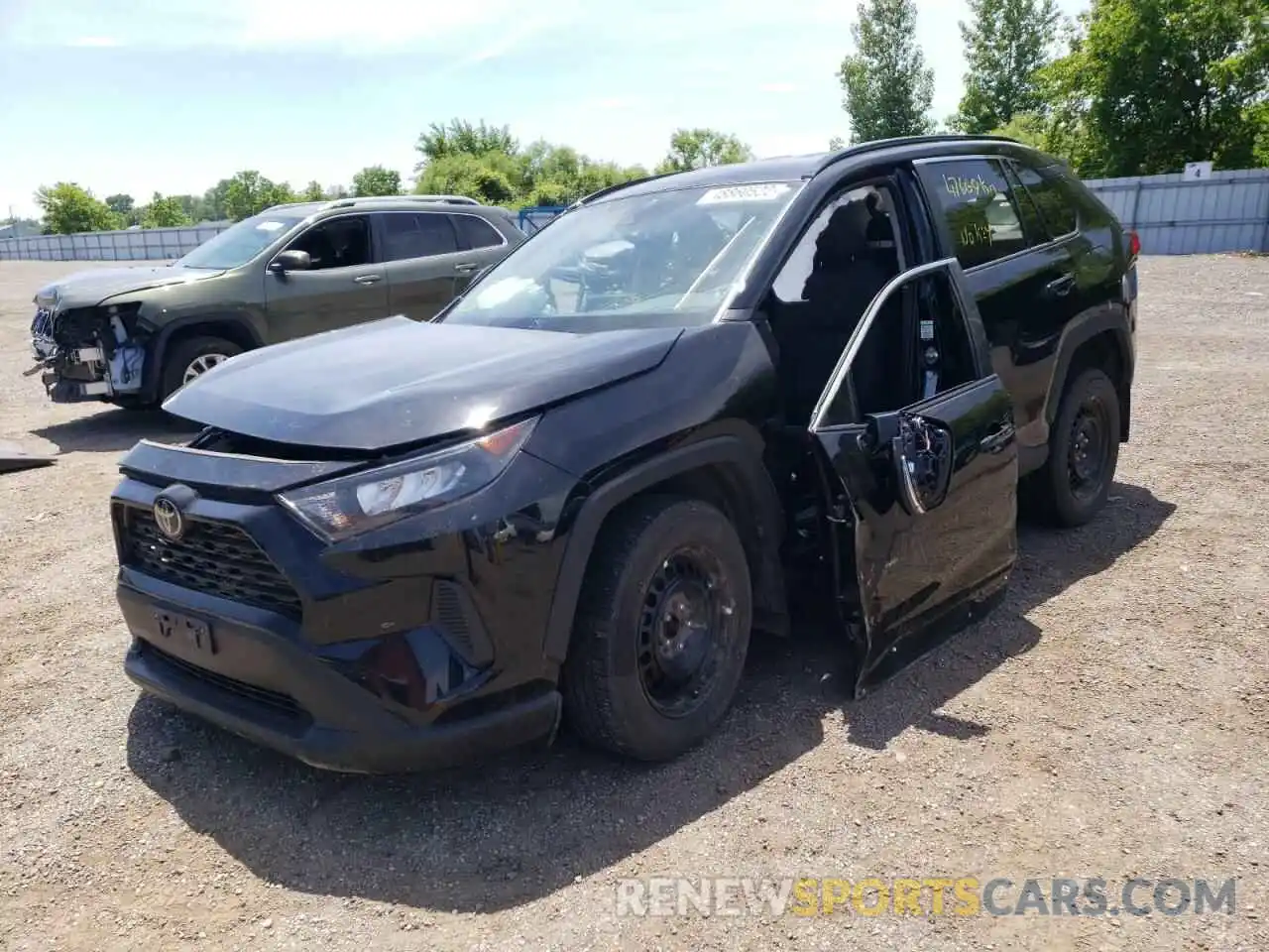 2 Photograph of a damaged car 2T3B1RFV0LC101909 TOYOTA RAV4 2020