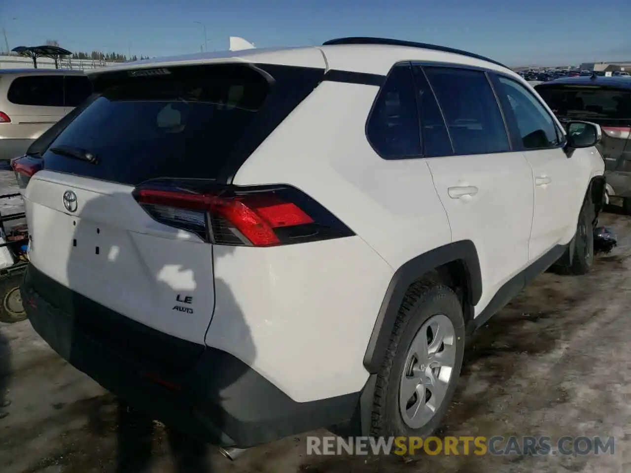 4 Photograph of a damaged car 2T3B1RFV1LC140699 TOYOTA RAV4 2020