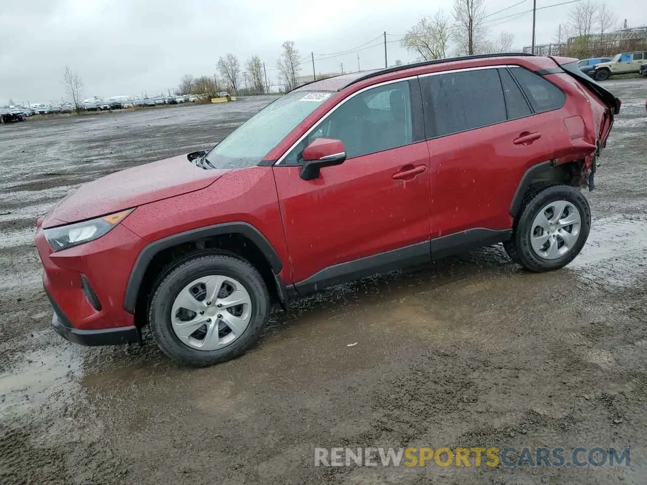 1 Photograph of a damaged car 2T3B1RFV2LC109171 TOYOTA RAV4 2020