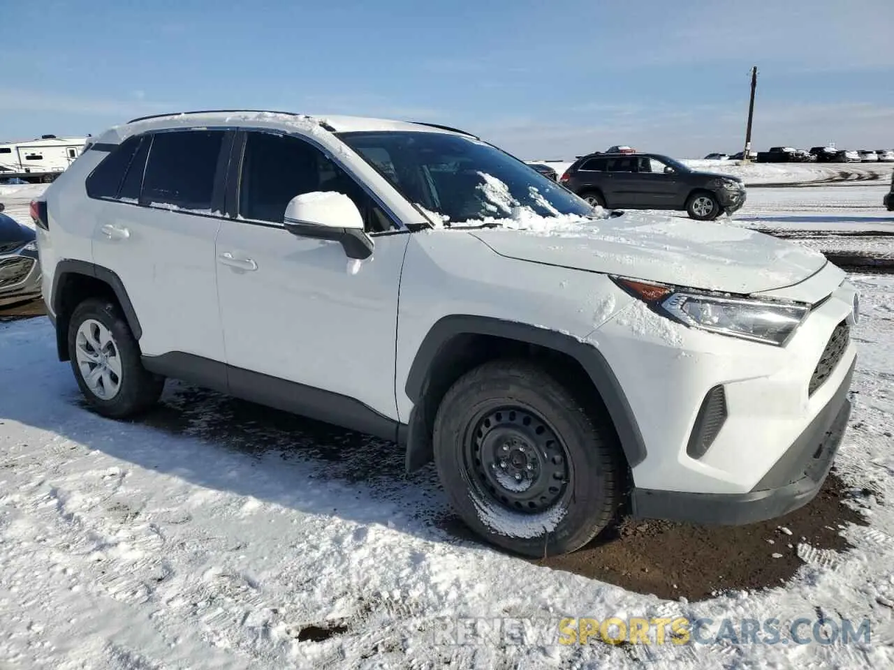 4 Photograph of a damaged car 2T3B1RFV2LW129029 TOYOTA RAV4 2020