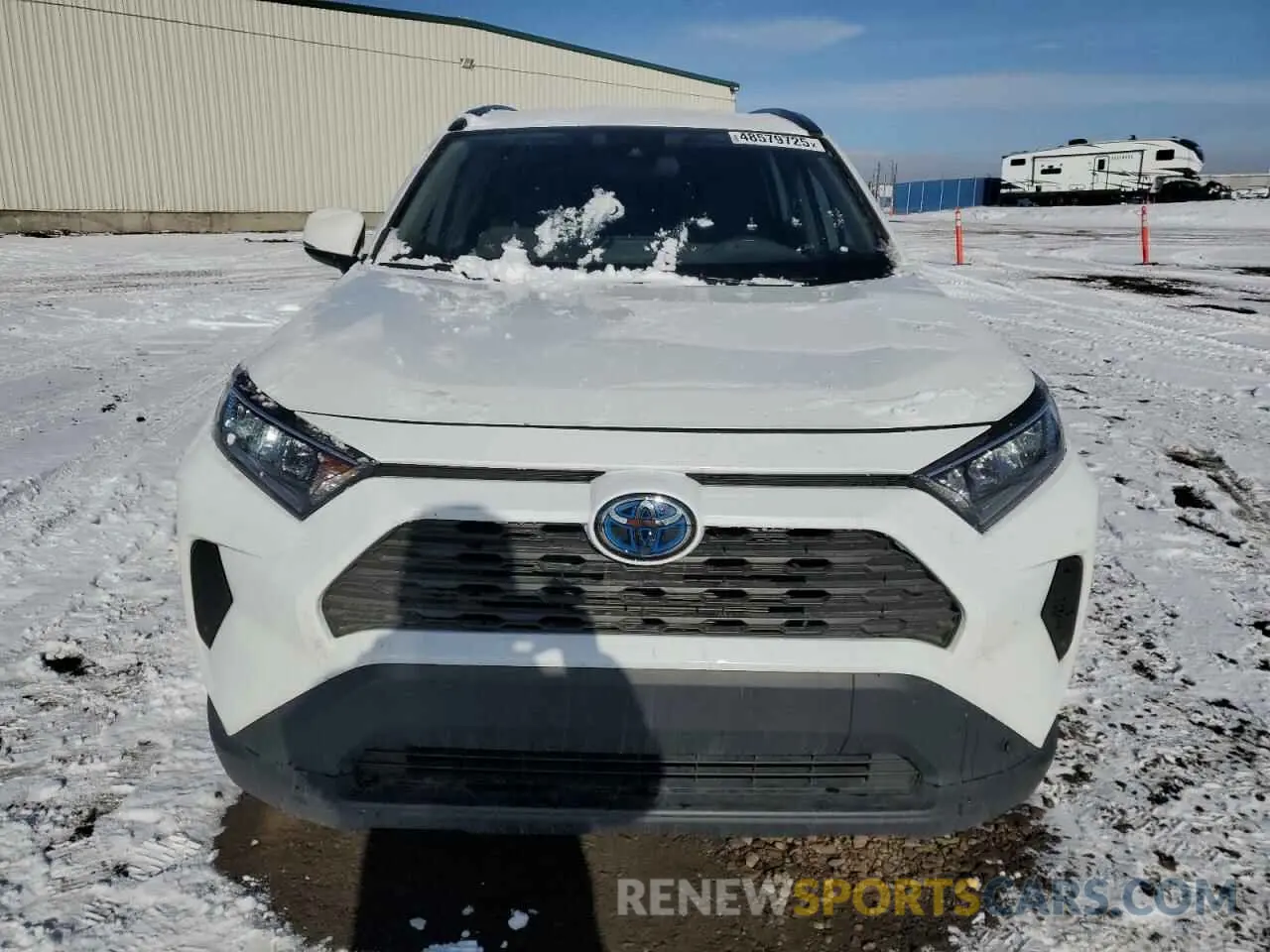 5 Photograph of a damaged car 2T3B1RFV2LW129029 TOYOTA RAV4 2020