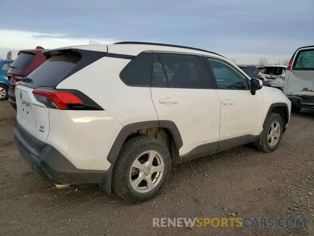 3 Photograph of a damaged car 2T3B1RFV4LC110869 TOYOTA RAV4 2020