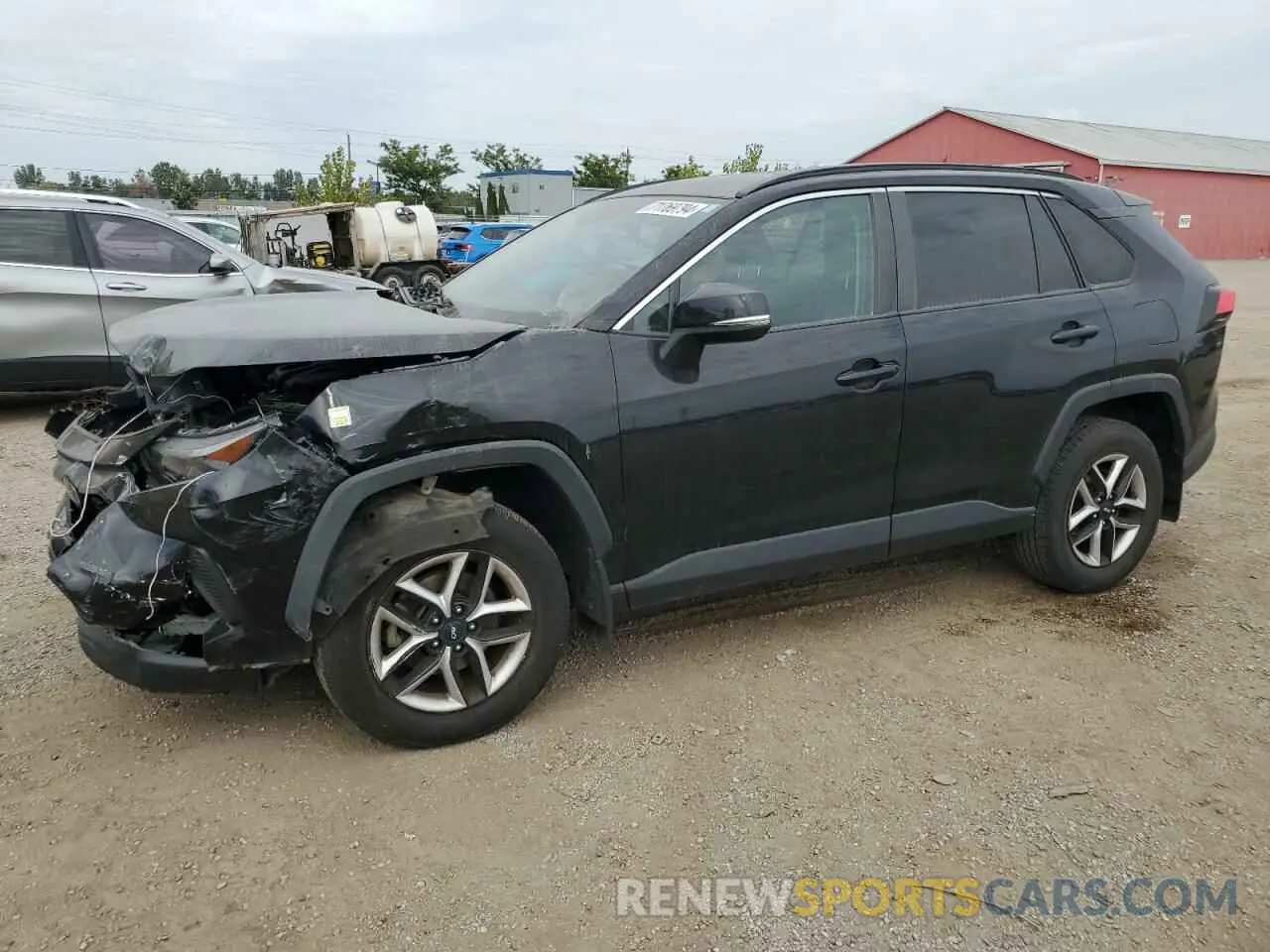 1 Photograph of a damaged car 2T3B1RFV5LC069278 TOYOTA RAV4 2020