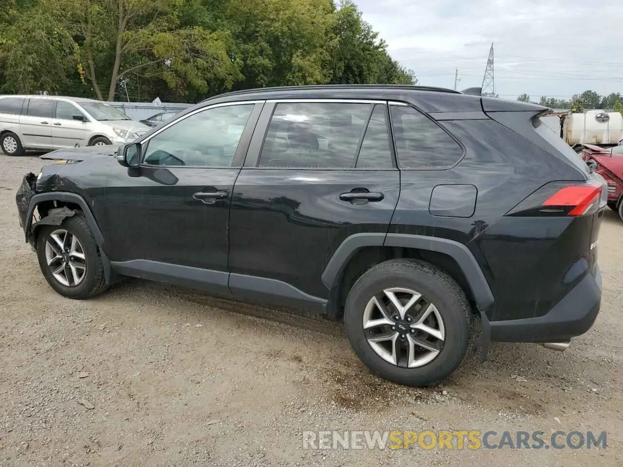 2 Photograph of a damaged car 2T3B1RFV5LC069278 TOYOTA RAV4 2020