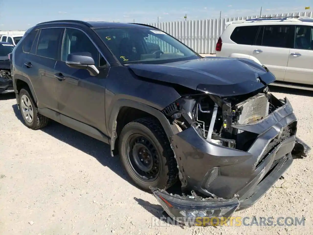 1 Photograph of a damaged car 2T3B1RFV7LC096448 TOYOTA RAV4 2020