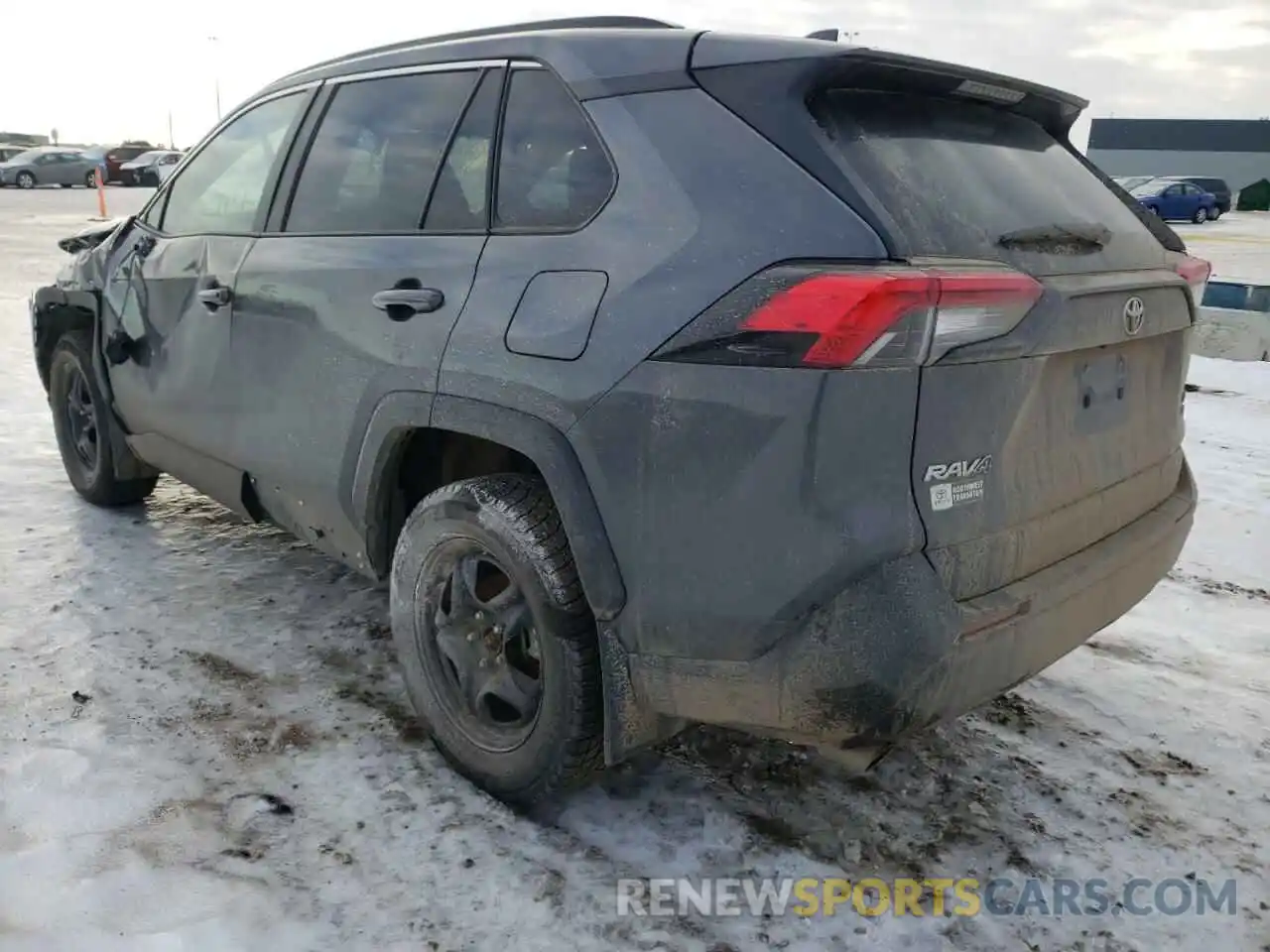 3 Photograph of a damaged car 2T3B1RFV7LC122787 TOYOTA RAV4 2020