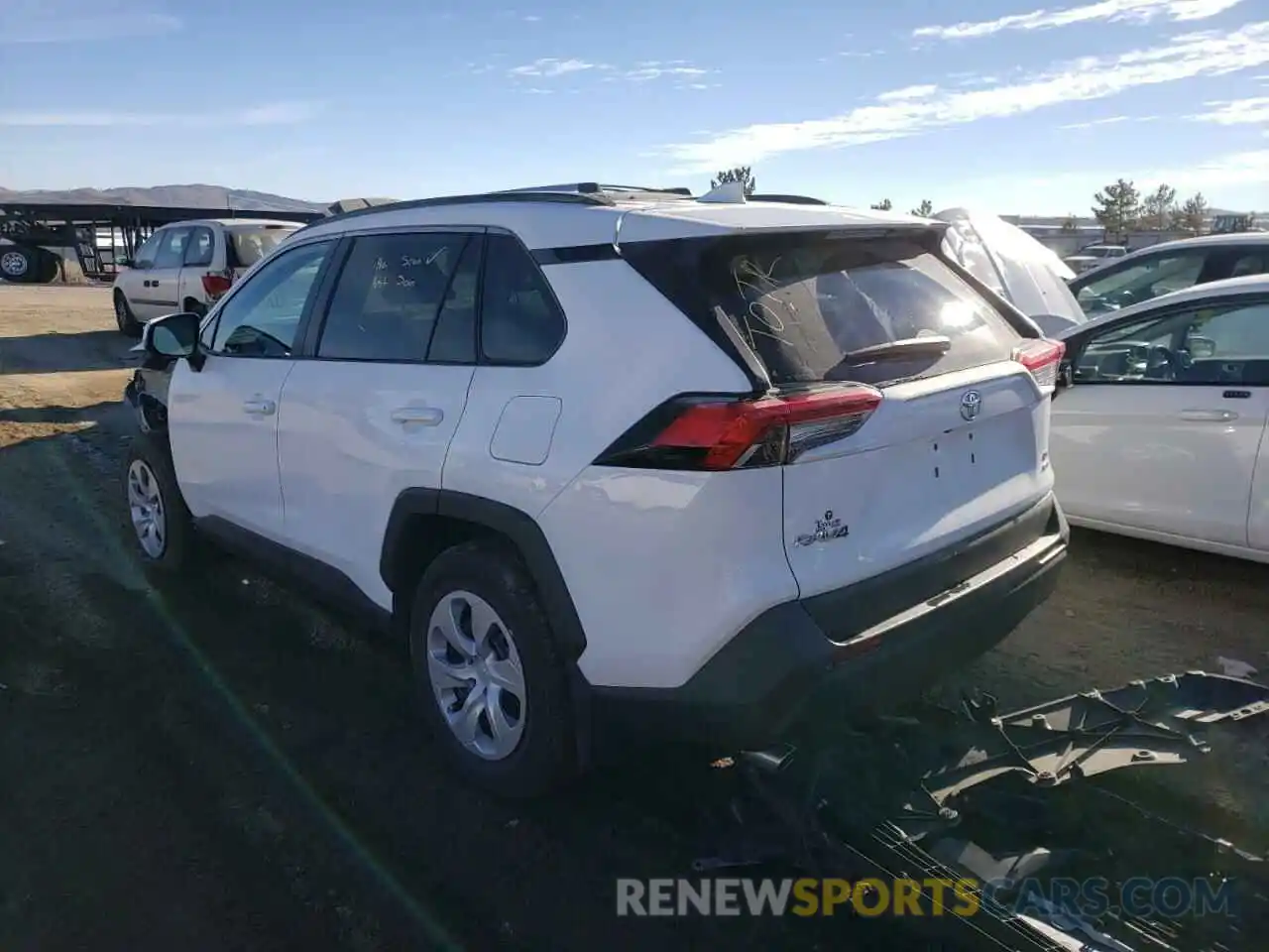 3 Photograph of a damaged car 2T3B1RFV8LC127559 TOYOTA RAV4 2020