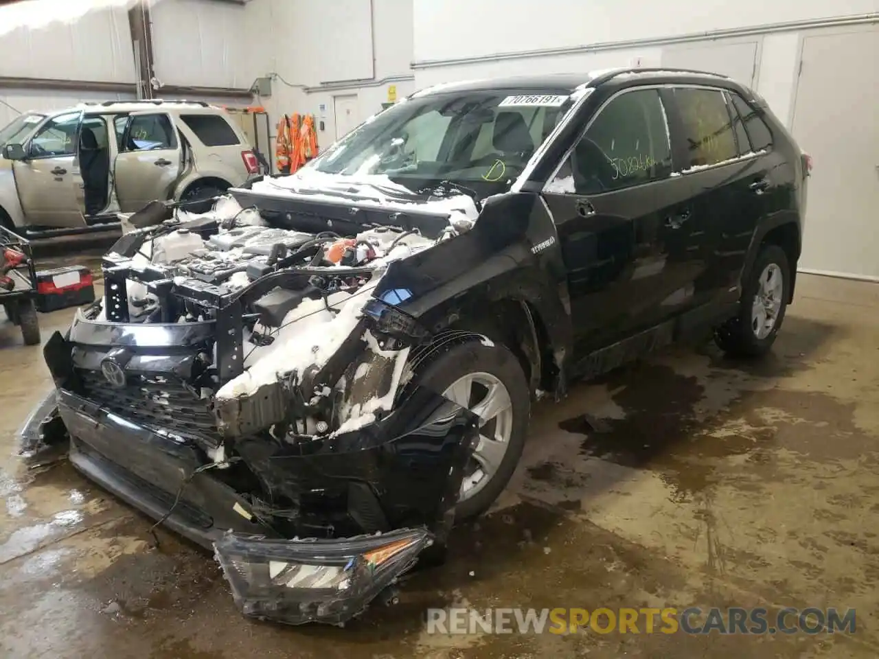 2 Photograph of a damaged car 2T3BWRFV7LW063868 TOYOTA RAV4 2020