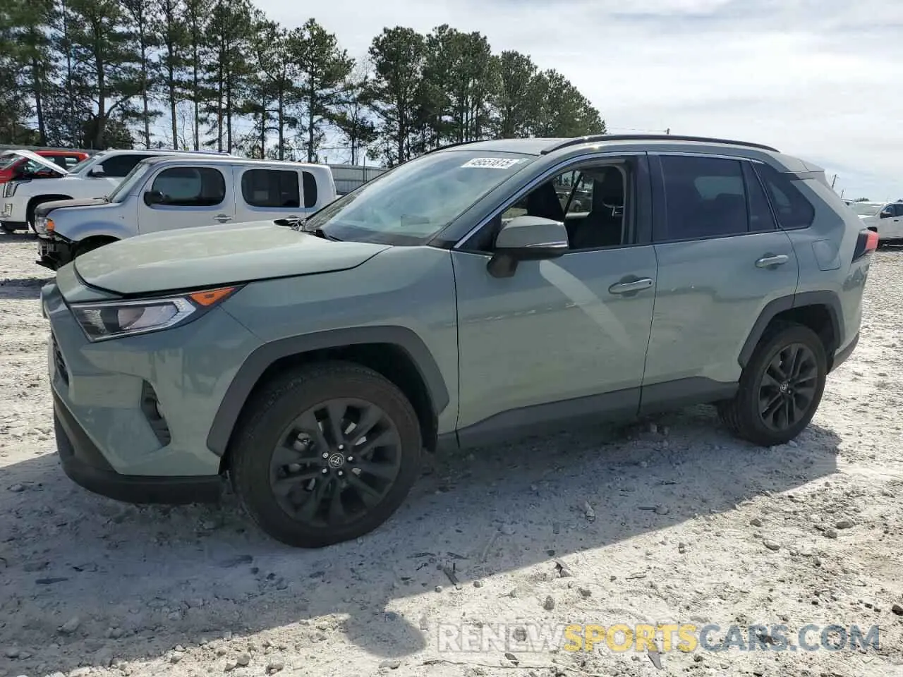 1 Photograph of a damaged car 2T3C1RFV0LW058580 TOYOTA RAV4 2020