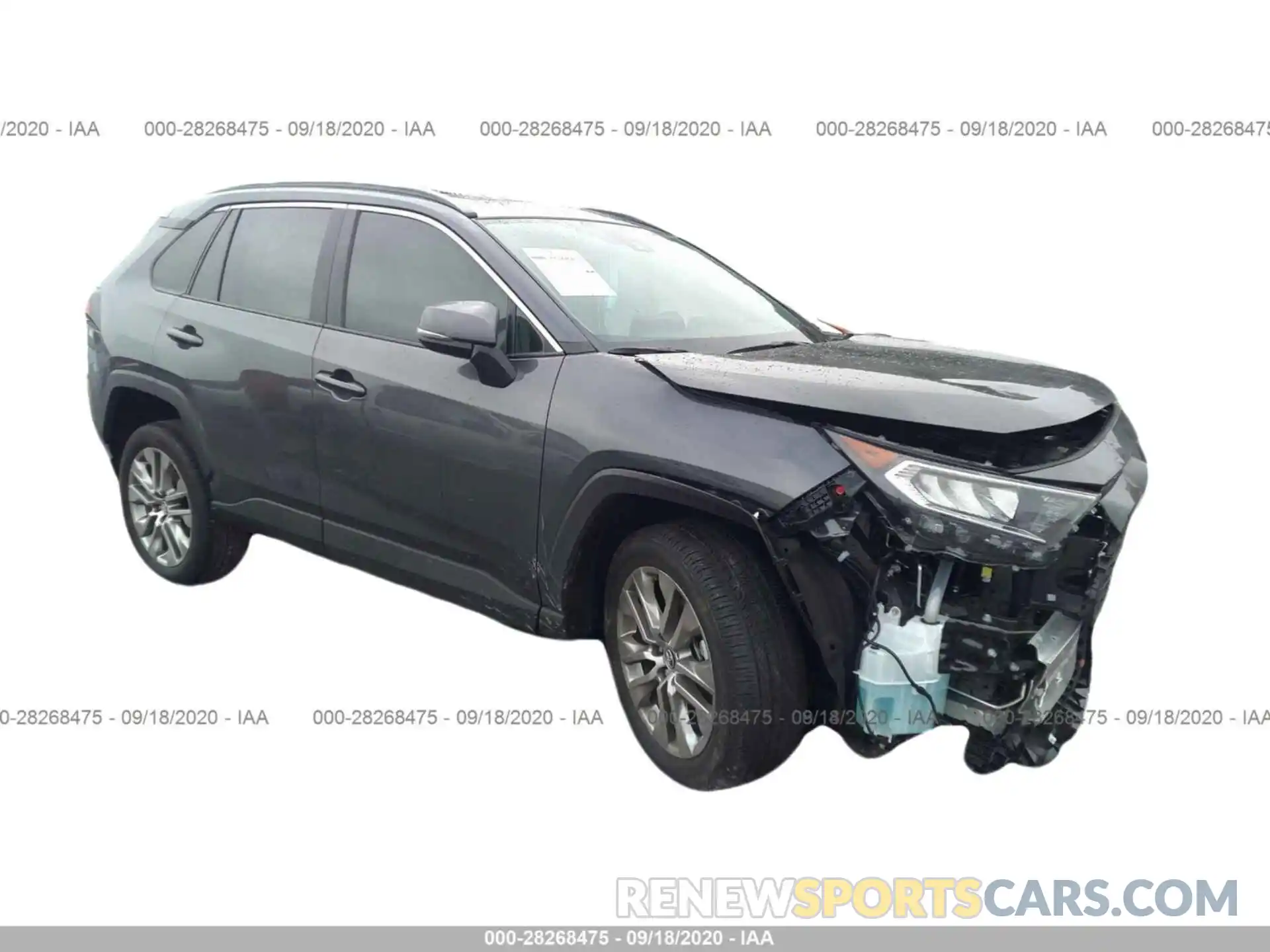 1 Photograph of a damaged car 2T3C1RFV0LW086427 TOYOTA RAV4 2020