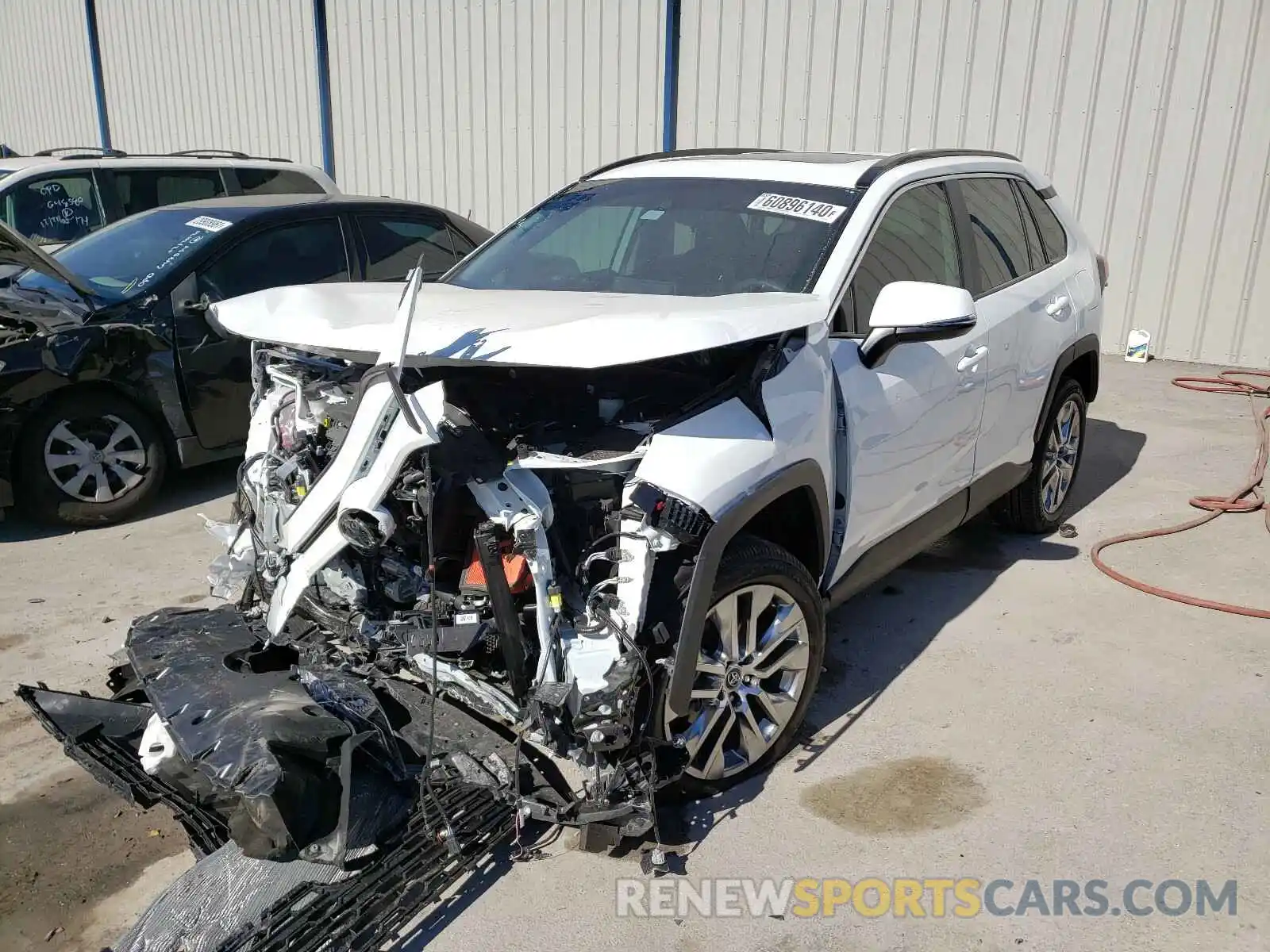 2 Photograph of a damaged car 2T3C1RFV2LC085023 TOYOTA RAV4 2020