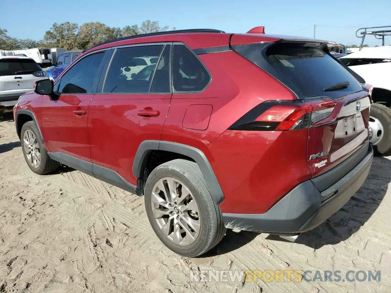2 Photograph of a damaged car 2T3C1RFV3LC078484 TOYOTA RAV4 2020