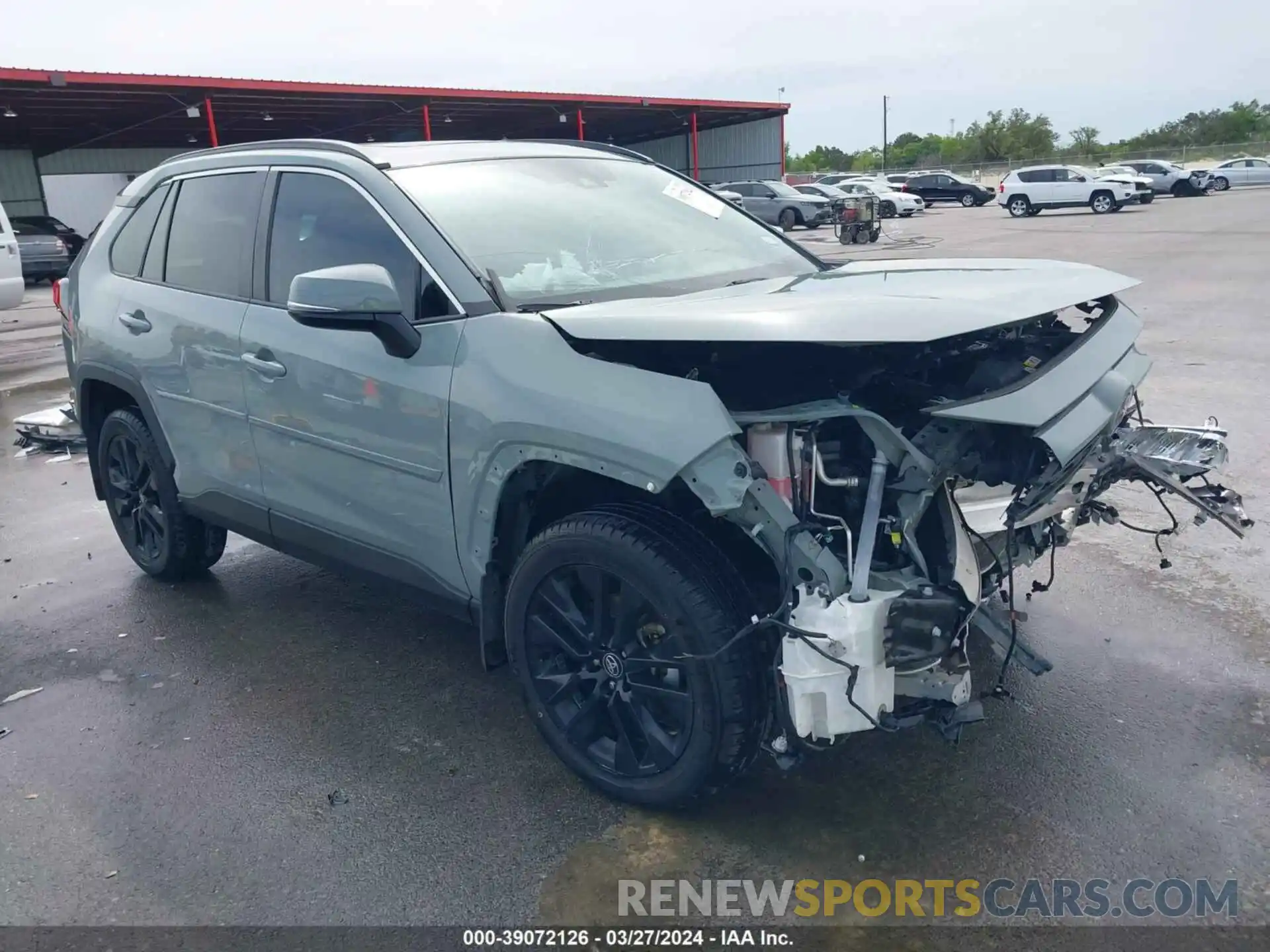 1 Photograph of a damaged car 2T3C1RFV3LW086938 TOYOTA RAV4 2020