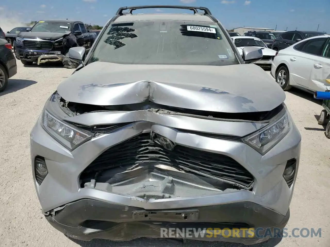 5 Photograph of a damaged car 2T3C1RFV4LC065341 TOYOTA RAV4 2020