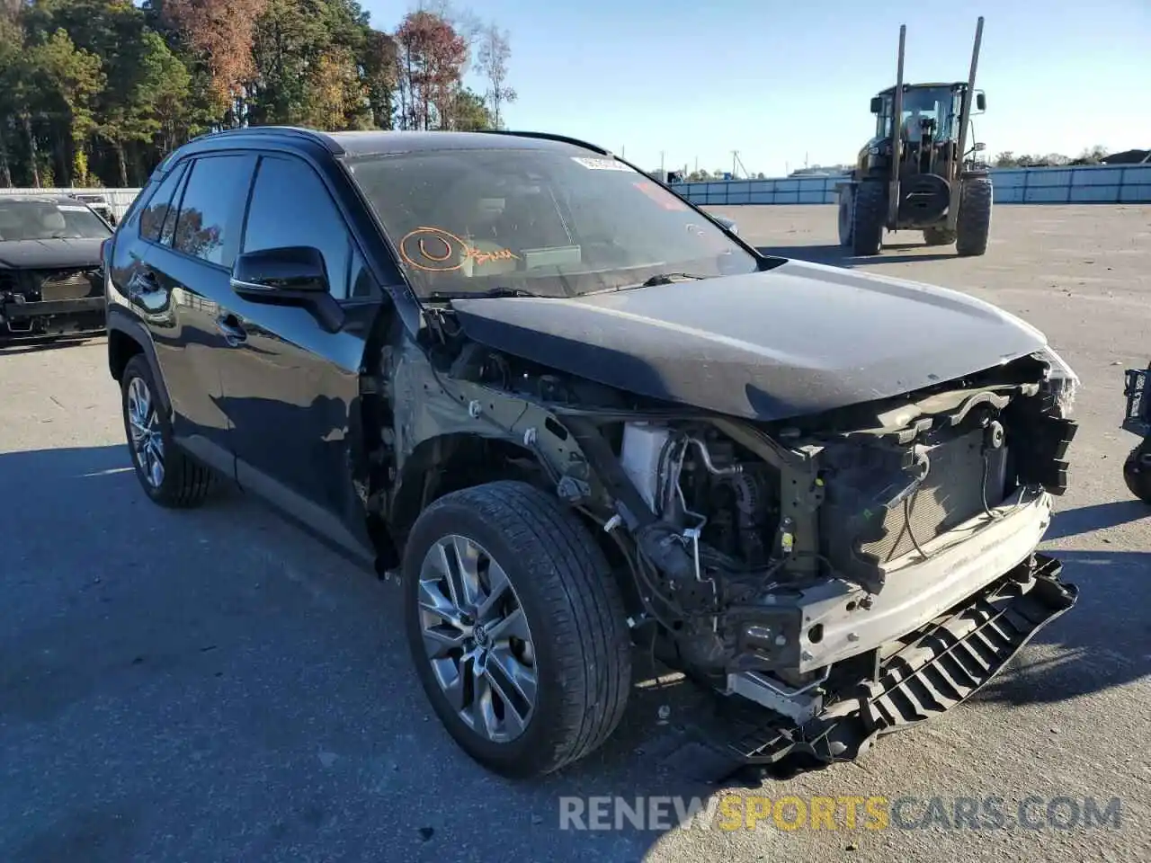 1 Photograph of a damaged car 2T3C1RFV4LW064849 TOYOTA RAV4 2020