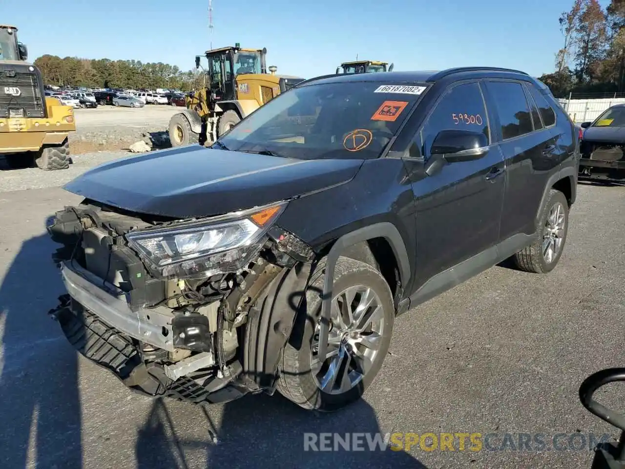 2 Photograph of a damaged car 2T3C1RFV4LW064849 TOYOTA RAV4 2020