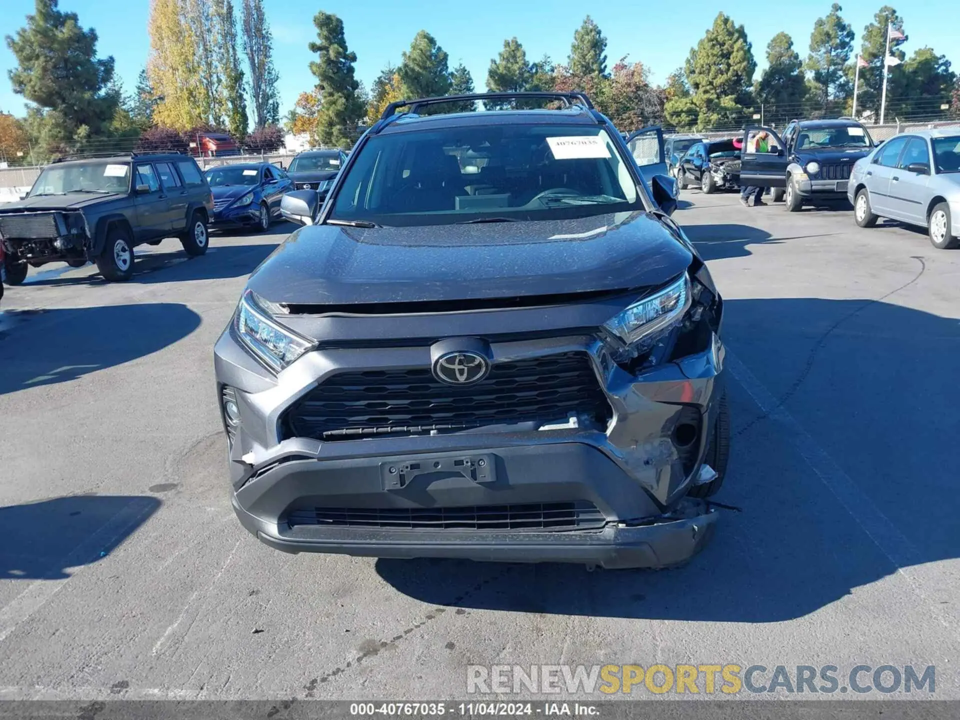 6 Photograph of a damaged car 2T3C1RFV4LW083871 TOYOTA RAV4 2020