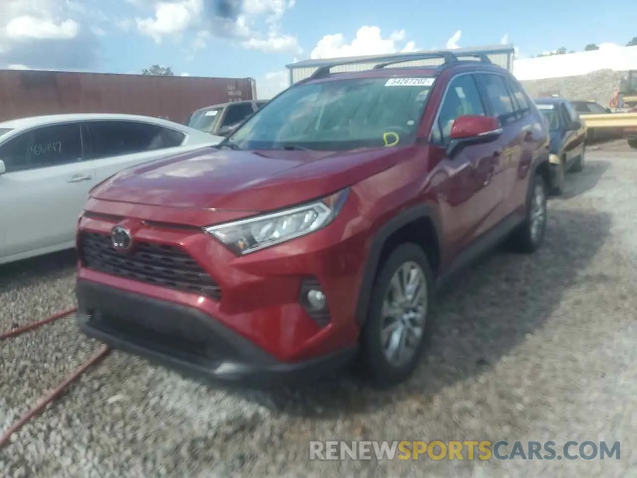 2 Photograph of a damaged car 2T3C1RFV5LC071200 TOYOTA RAV4 2020