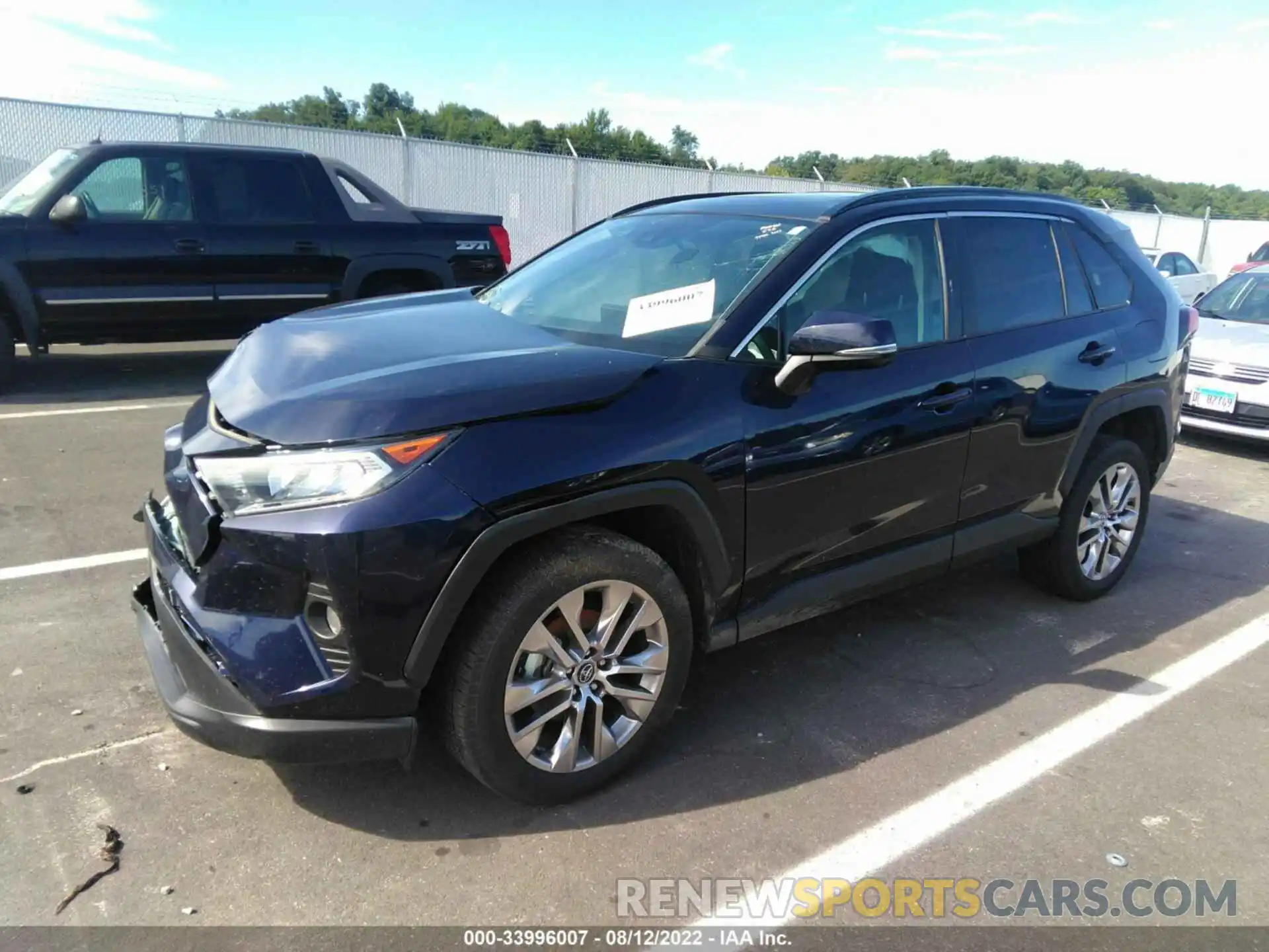 2 Photograph of a damaged car 2T3C1RFV6LC068483 TOYOTA RAV4 2020