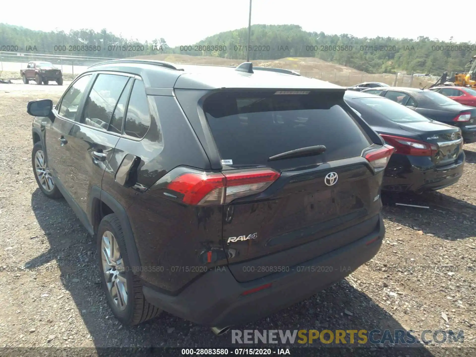 3 Photograph of a damaged car 2T3C1RFV7LC046184 TOYOTA RAV4 2020