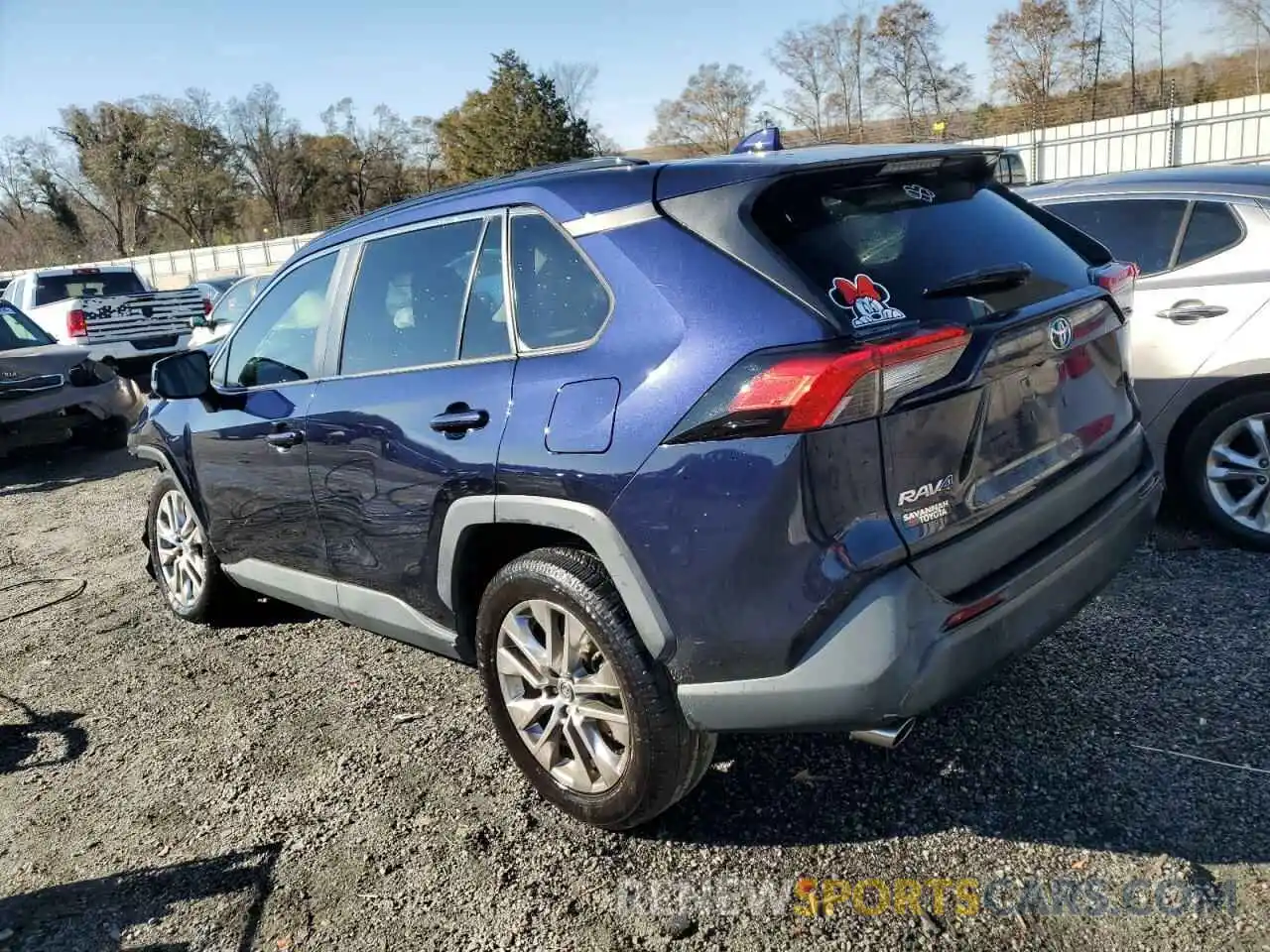 2 Photograph of a damaged car 2T3C1RFV7LC079217 TOYOTA RAV4 2020