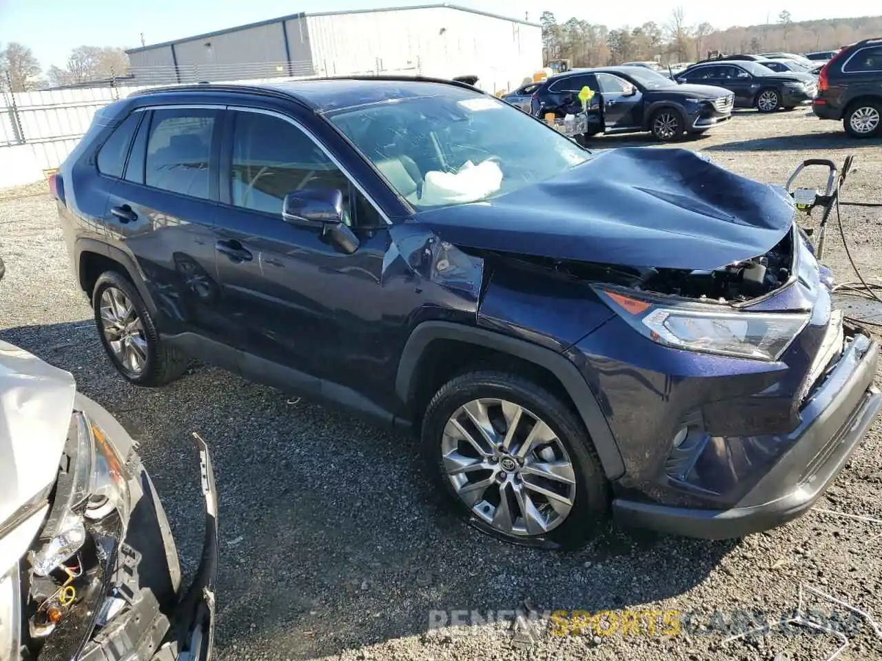 4 Photograph of a damaged car 2T3C1RFV7LC079217 TOYOTA RAV4 2020