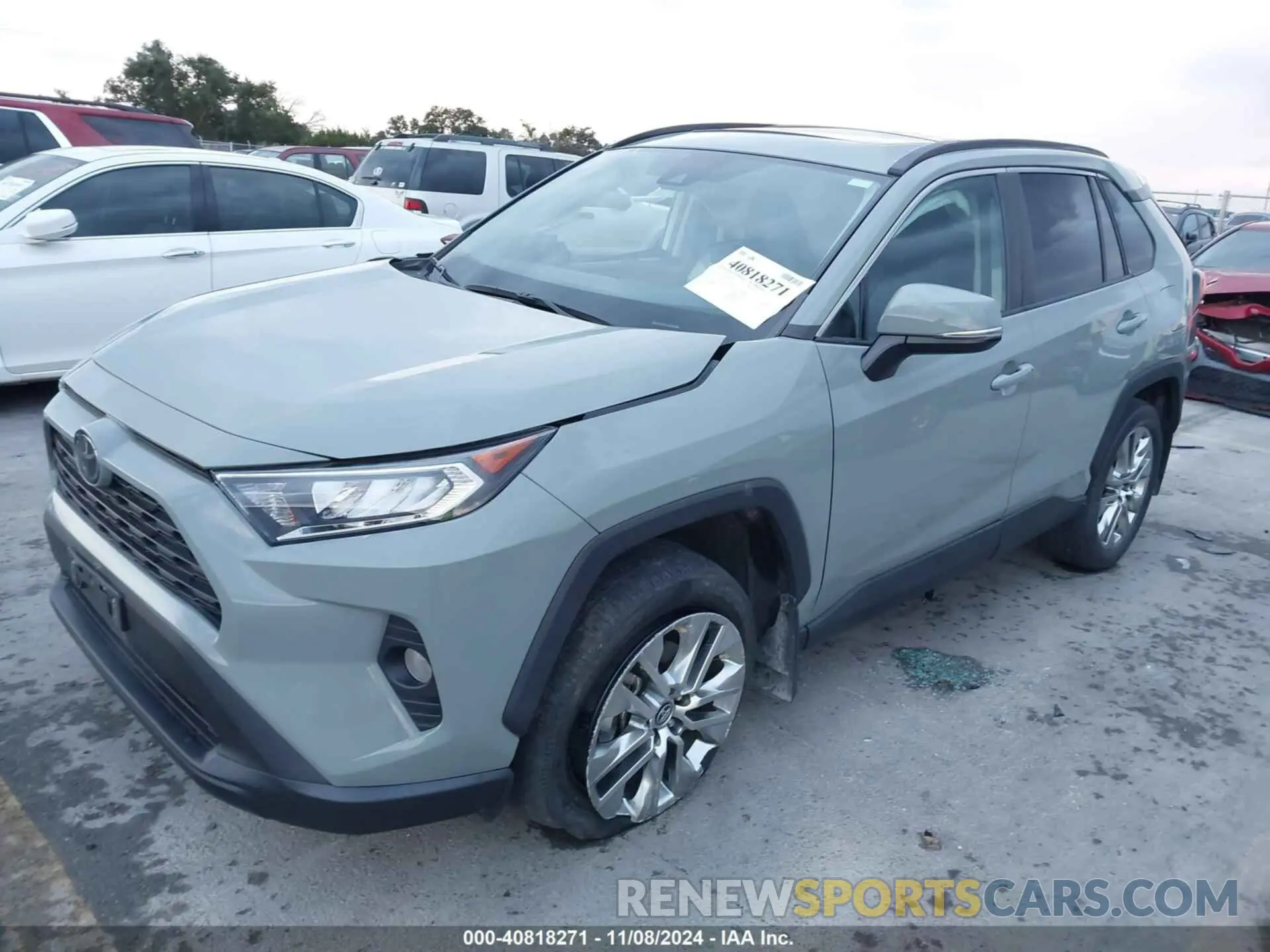 2 Photograph of a damaged car 2T3C1RFV7LW090779 TOYOTA RAV4 2020