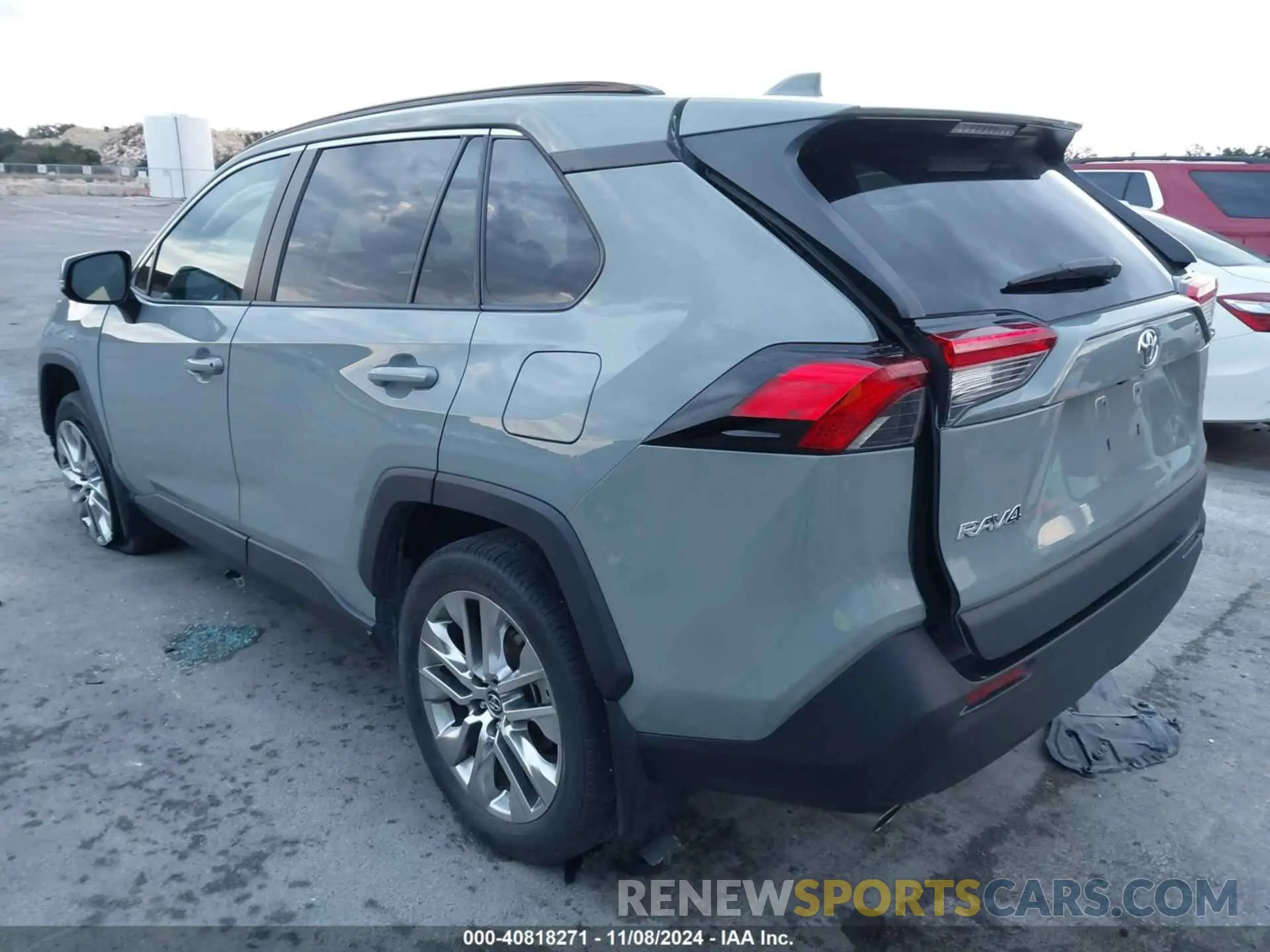 3 Photograph of a damaged car 2T3C1RFV7LW090779 TOYOTA RAV4 2020