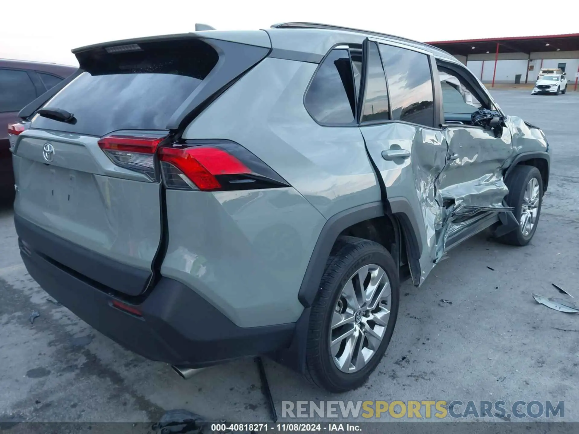 4 Photograph of a damaged car 2T3C1RFV7LW090779 TOYOTA RAV4 2020