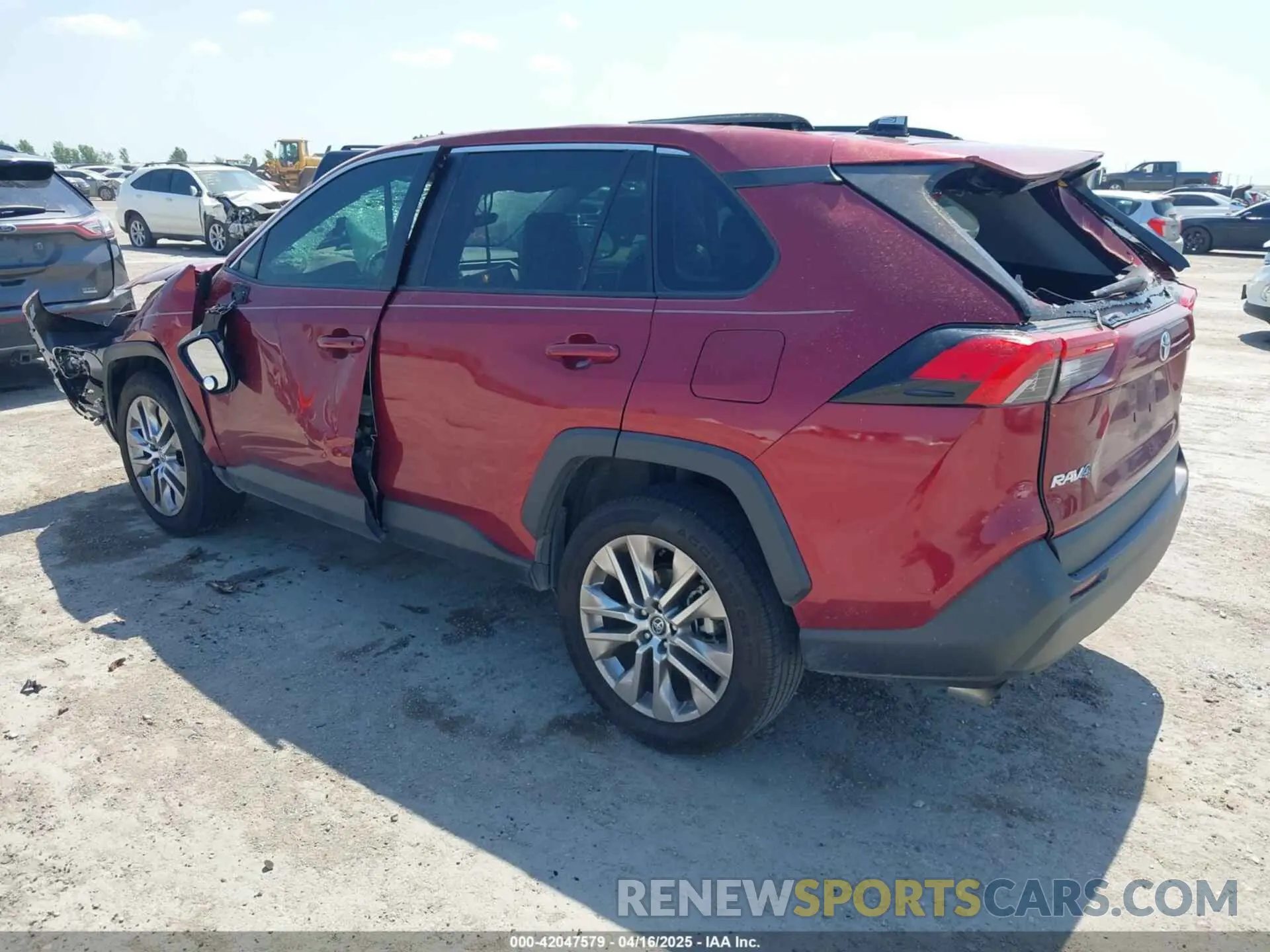 3 Photograph of a damaged car 2T3C1RFV7LW096307 TOYOTA RAV4 2020